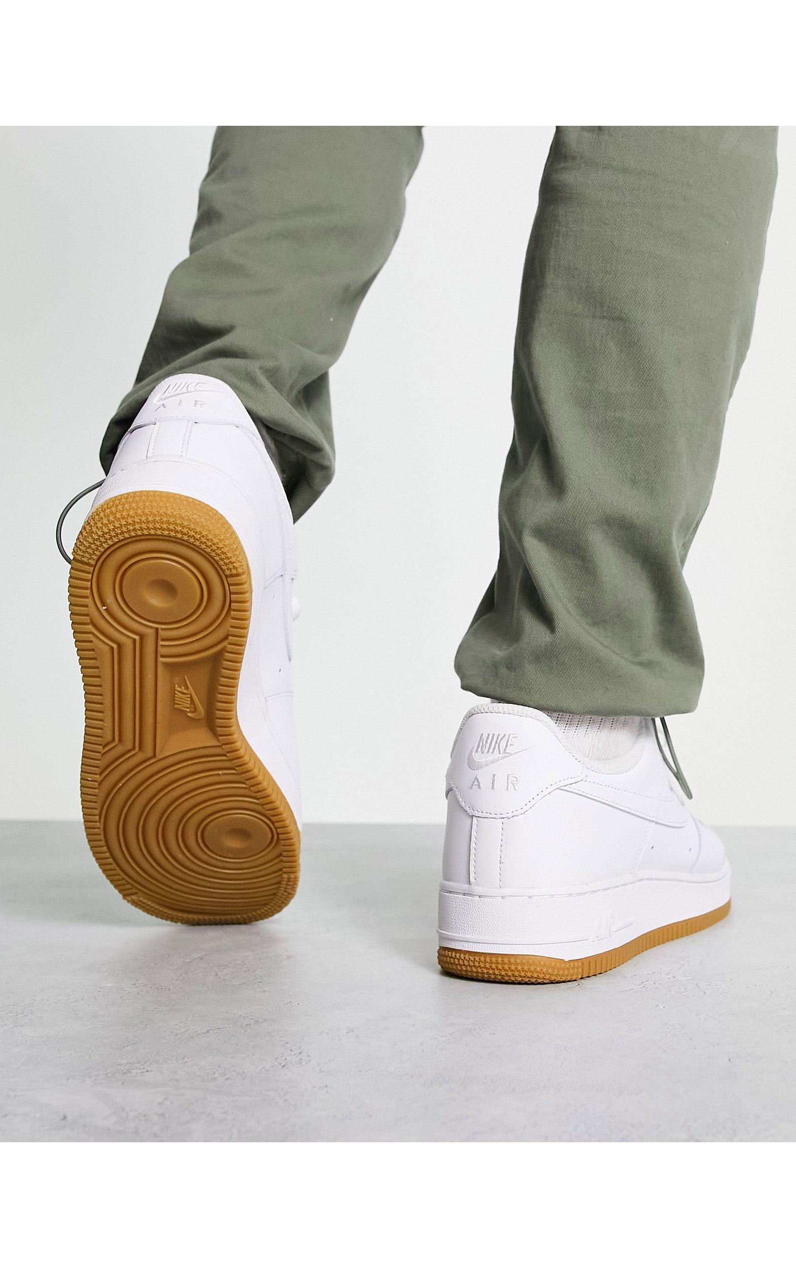 mens white nike air force 1 07