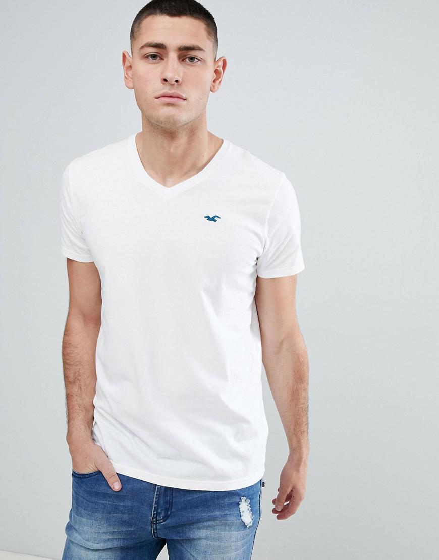hollister v neck tee