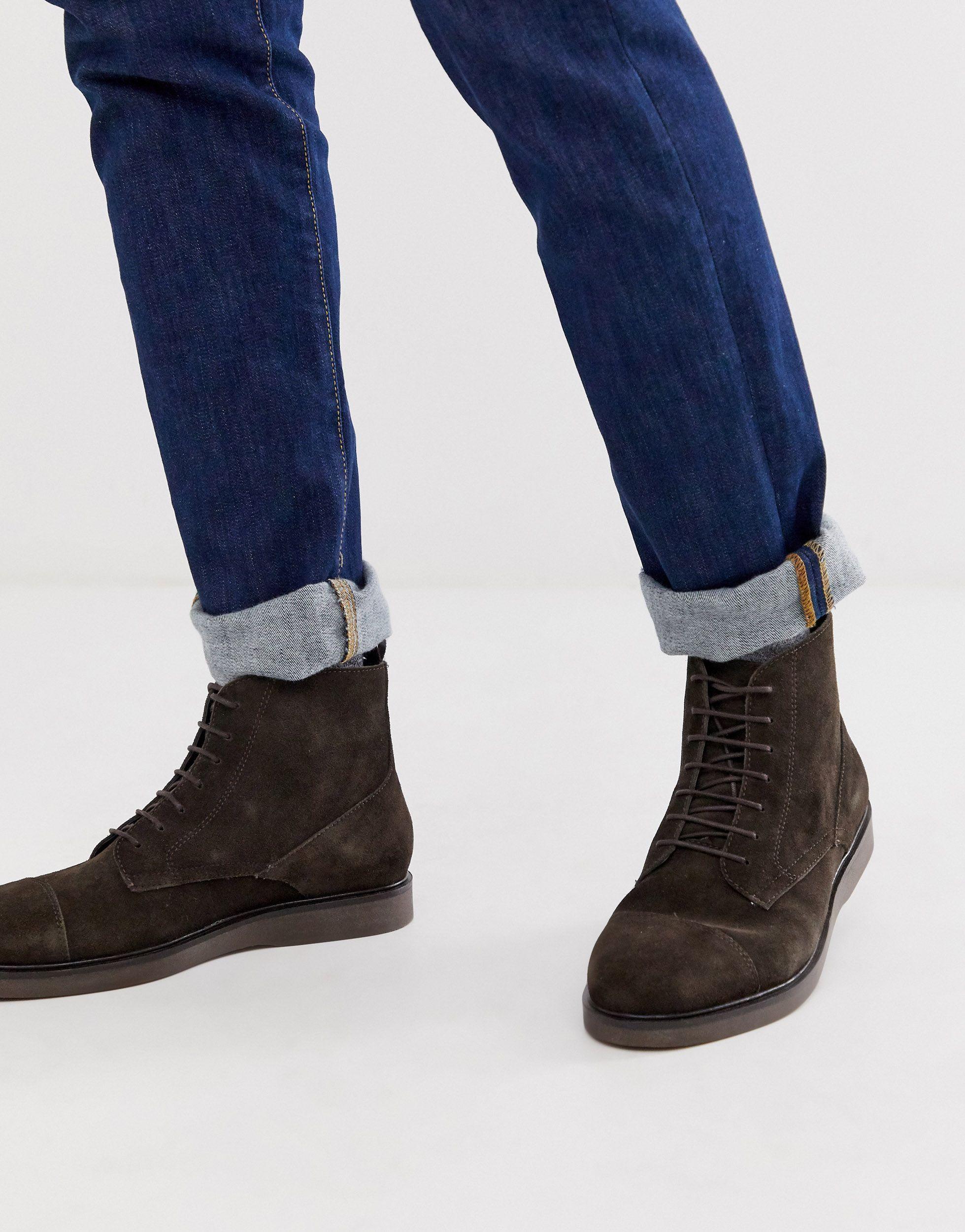 hudson suede boots