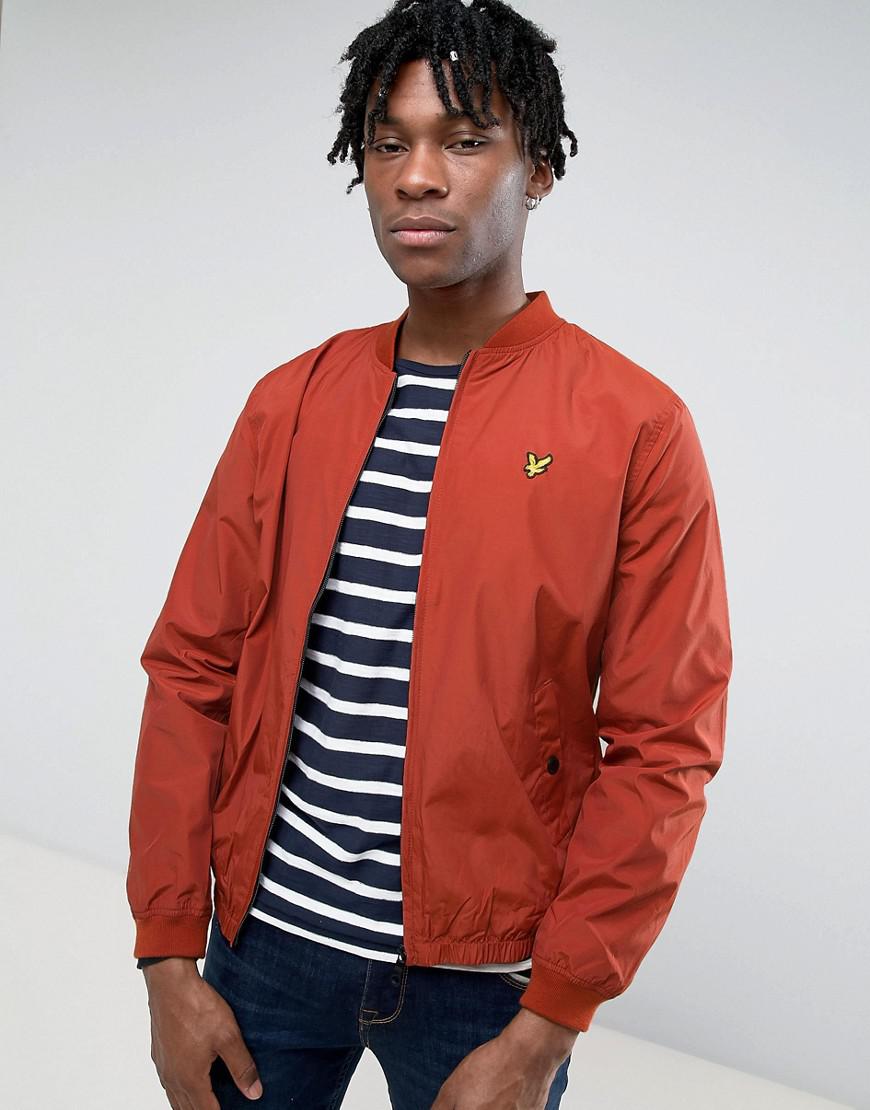Download Lyle & Scott Cotton Long Sleeve Light Weight Bomber Jacket ...