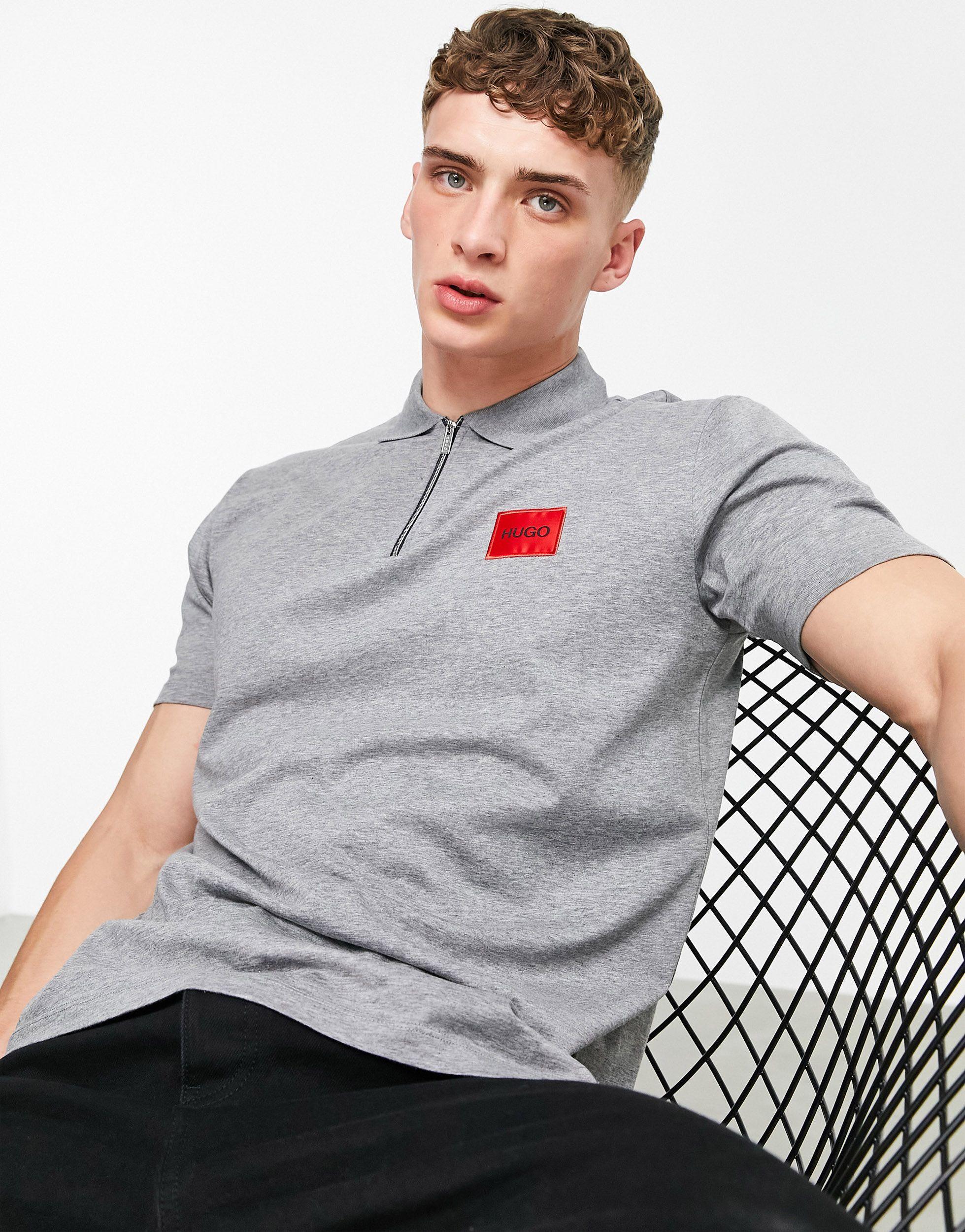 hugo zip polo