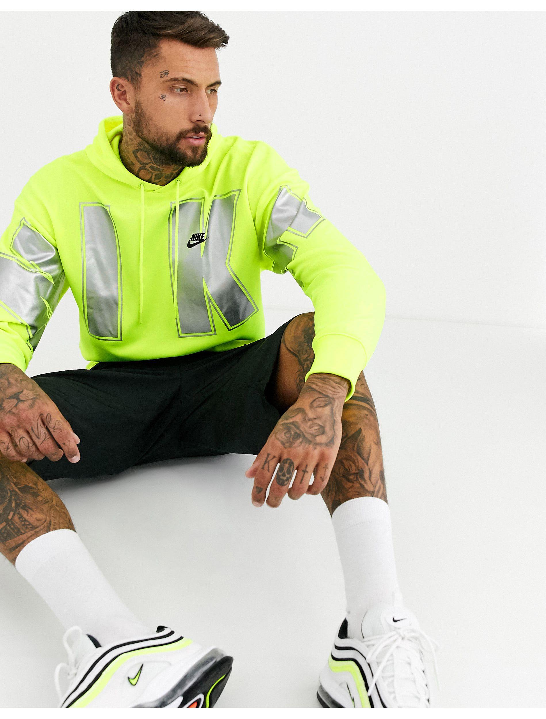 Nike Overbranded Hoodie in Green for Men | Lyst UK