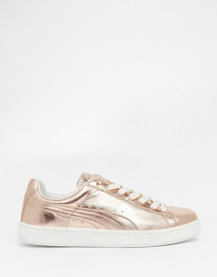 puma trainers rose gold