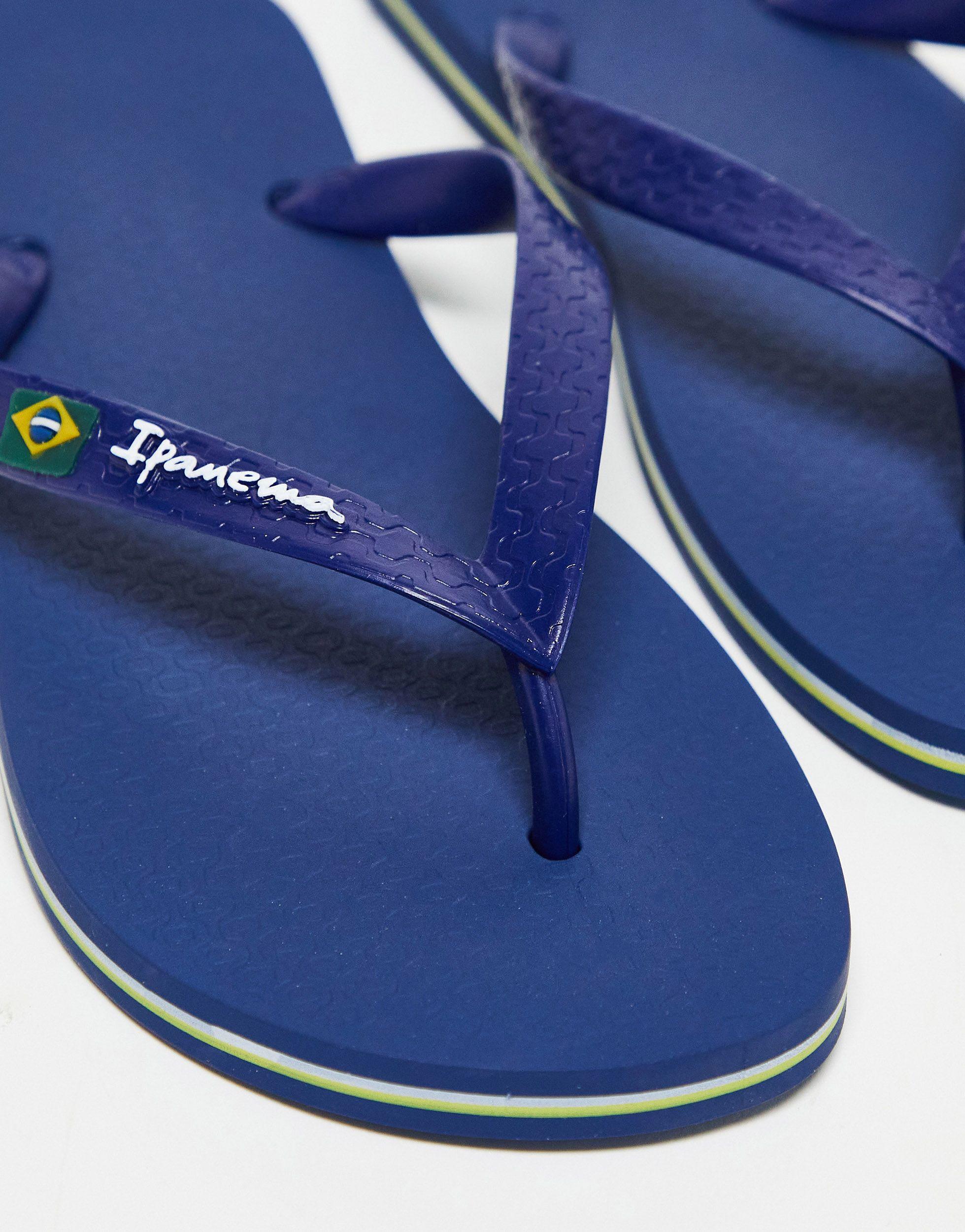 Ipanema Classic Brazil 21 Flip Flops in Blue for Men | Lyst