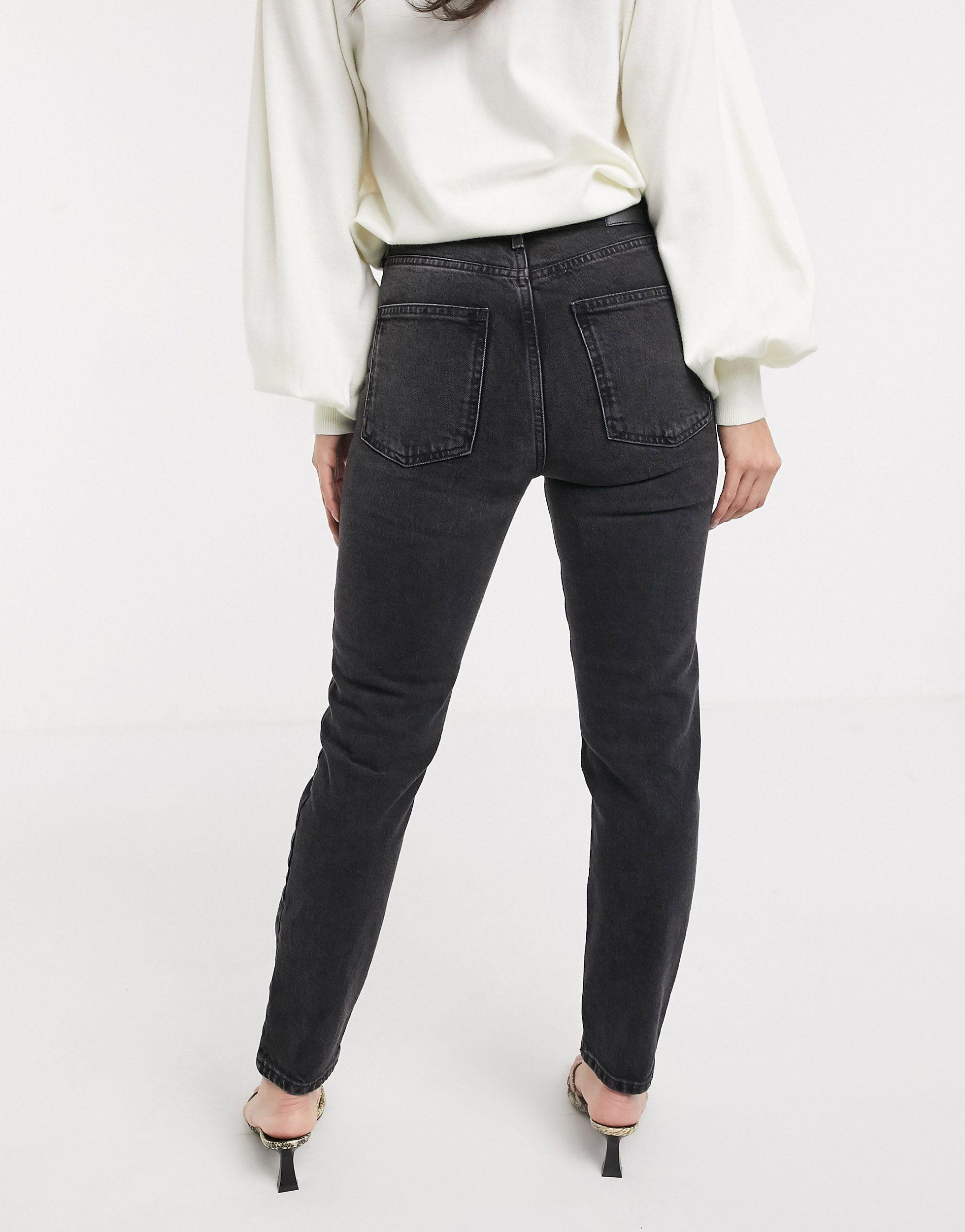 River Island Denim Original Slim Fit Jeans in Black - Lyst