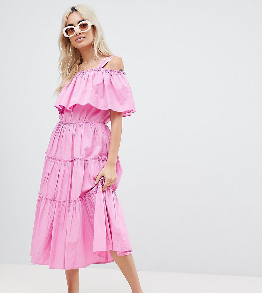 vero moda pink dress