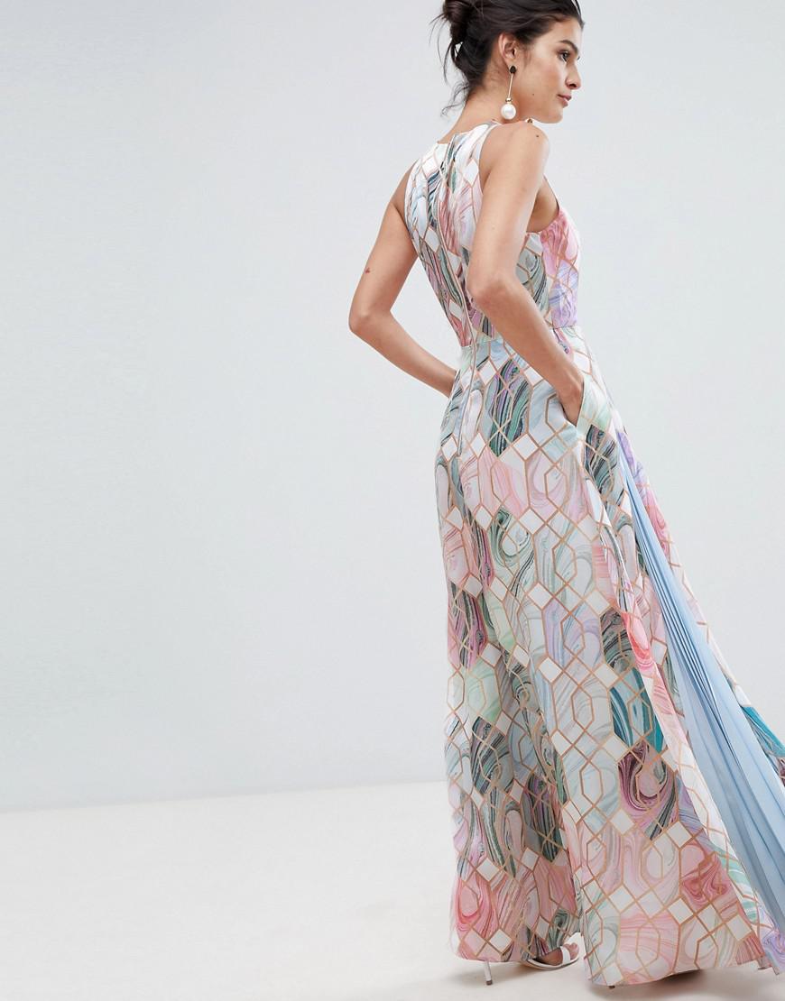 Ted baker top chiffon dress