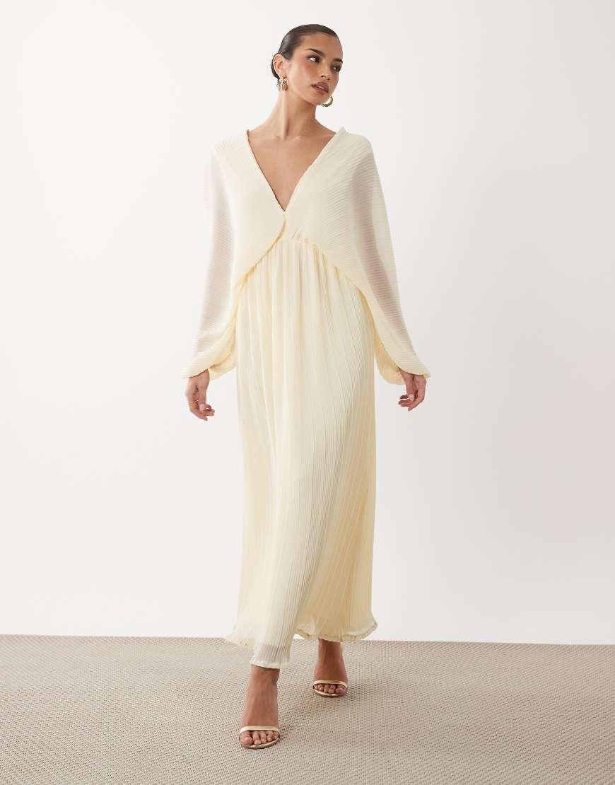 flowy ivory dress Flowy Ivory Maxi Dress - All Dresses main image 0