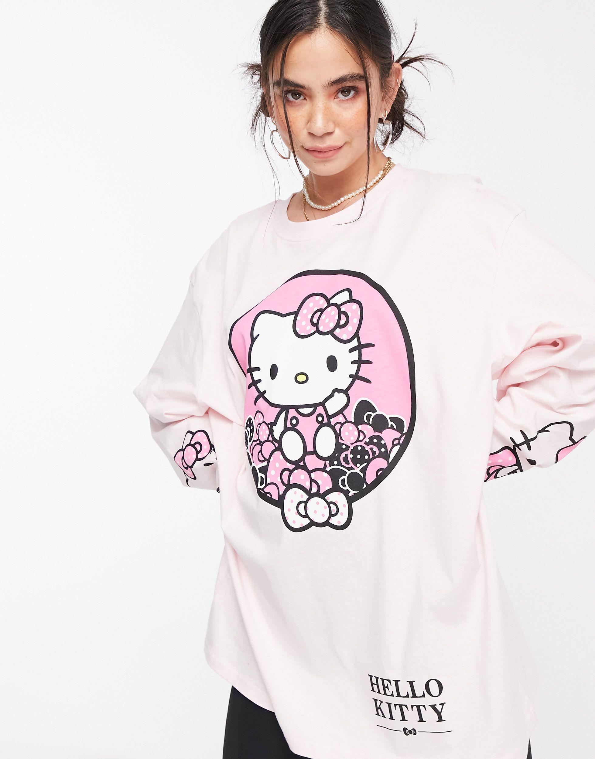 Oklahoma City Mall Hello Kitty Long sleeves HELLO shirt www.olagrande.com