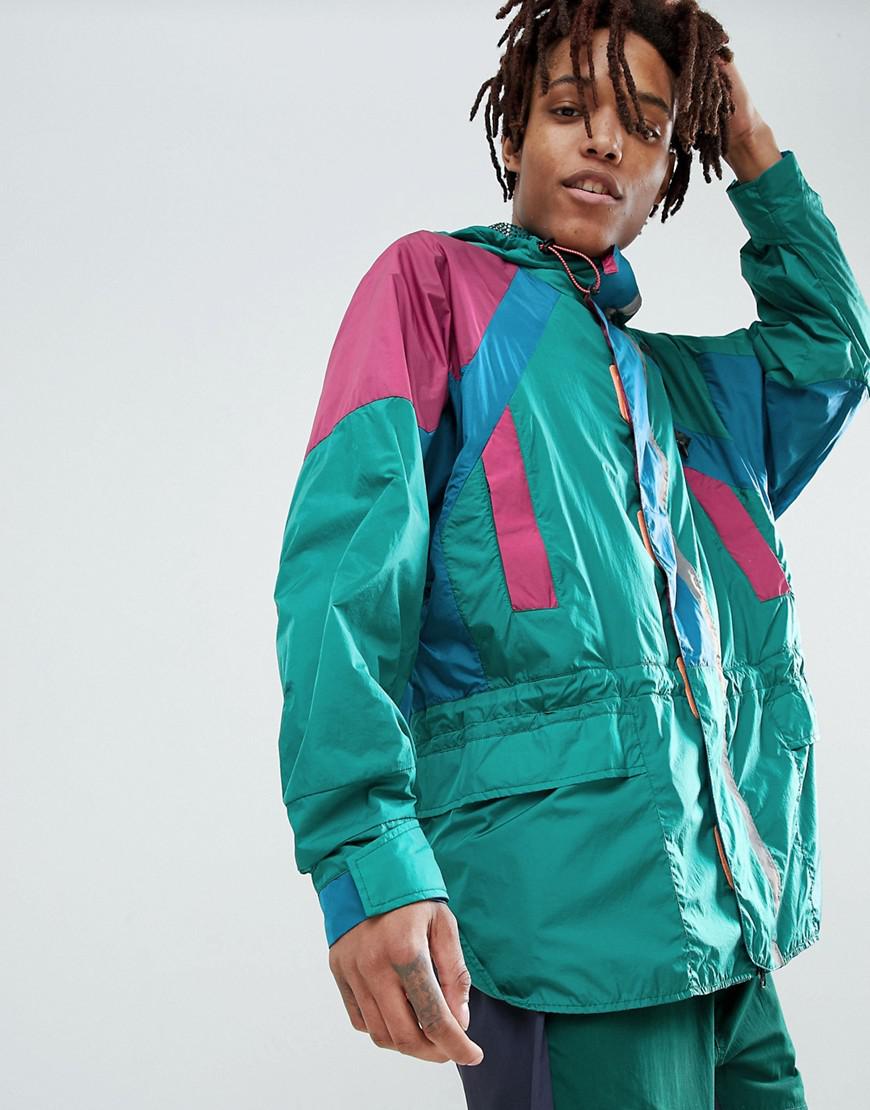 adidas Originals Atric Retro Hooded Jacket In Green Cd6809 for Men - Lyst