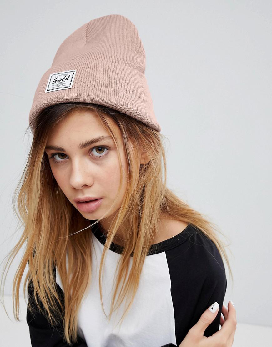 herschel pink beanie