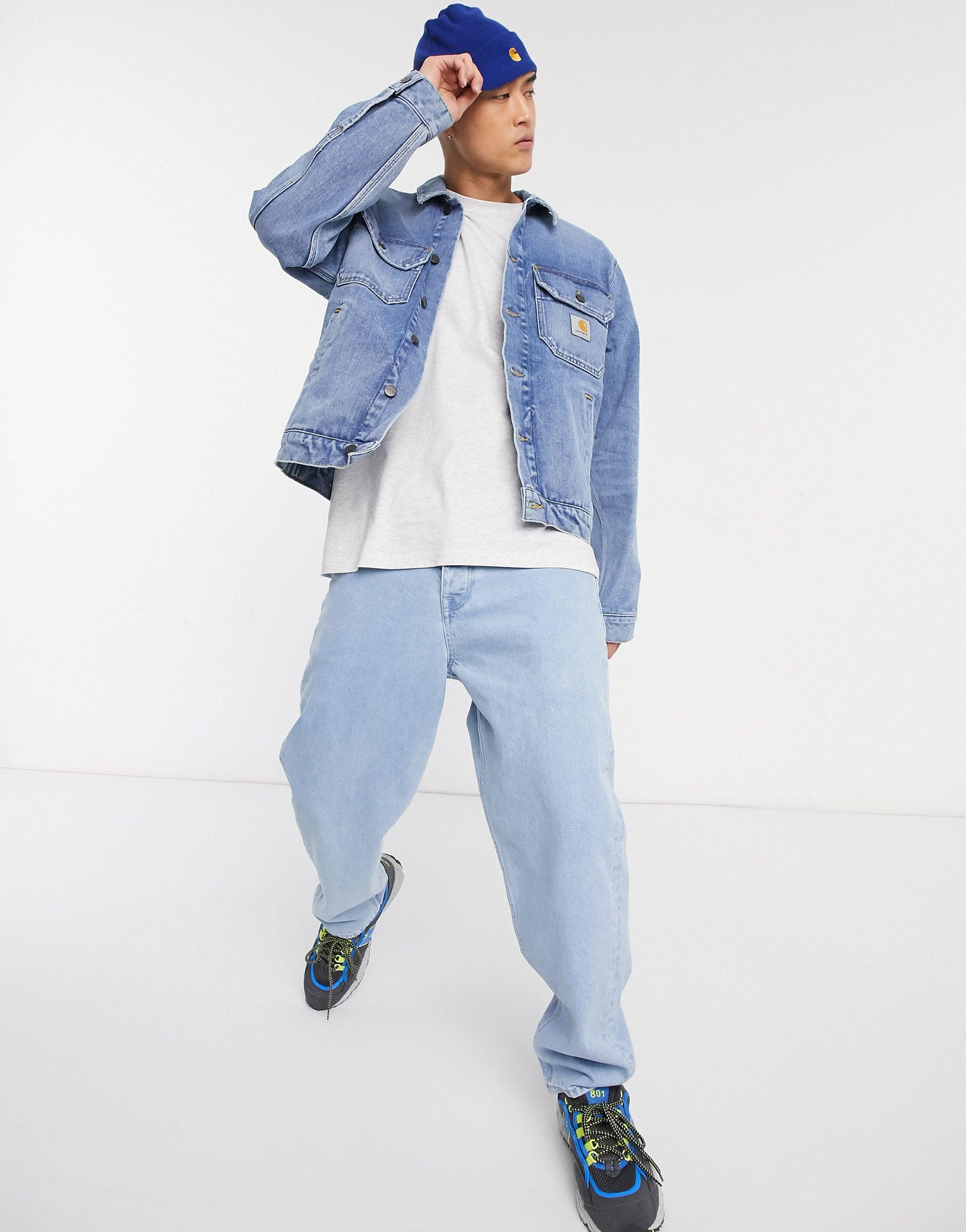 Carhartt WIP Stetson Denim Jacket in Blue for Men | Lyst UK