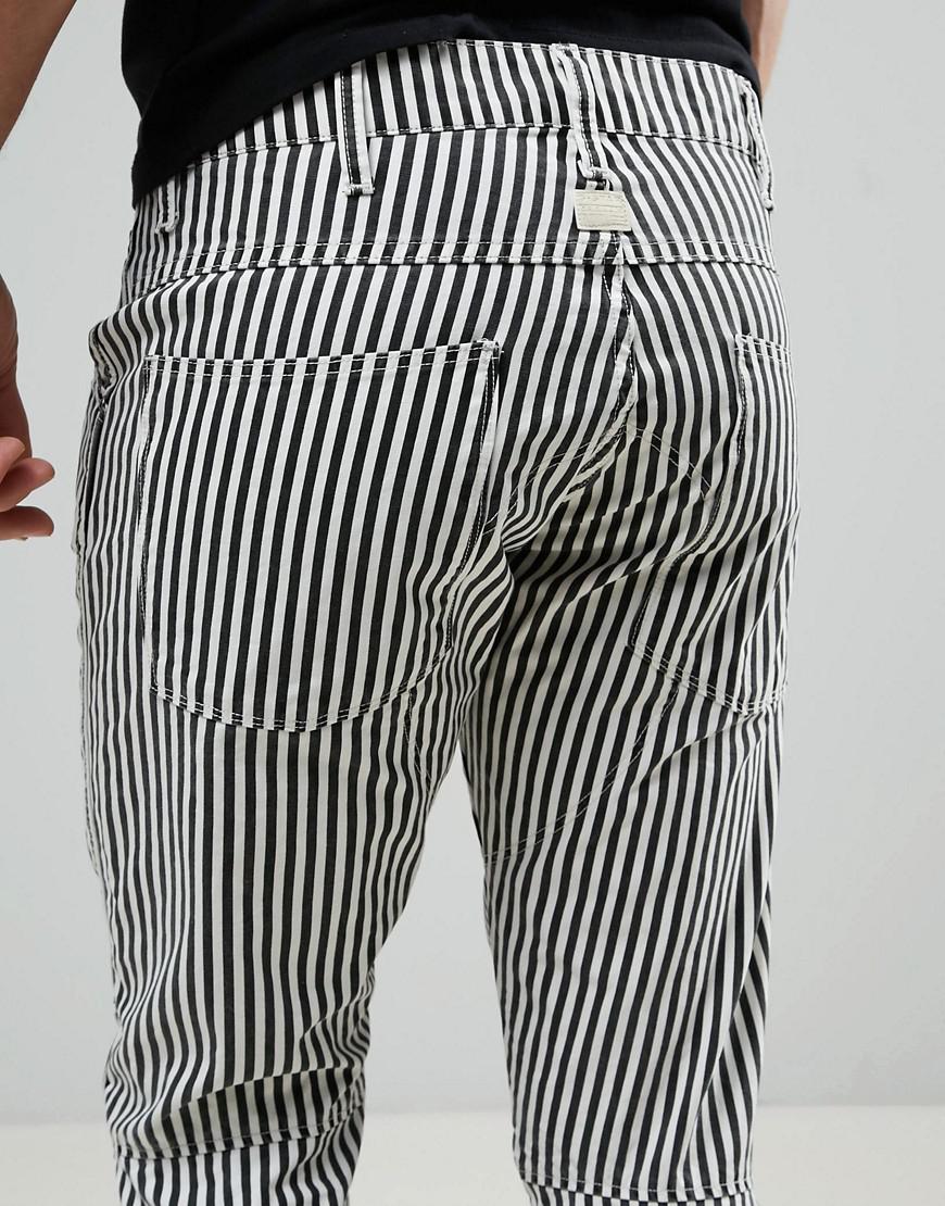 G-Star RAW 5622 X25 Pharrell Jeans Hickory Stripe in Black for Men | Lyst