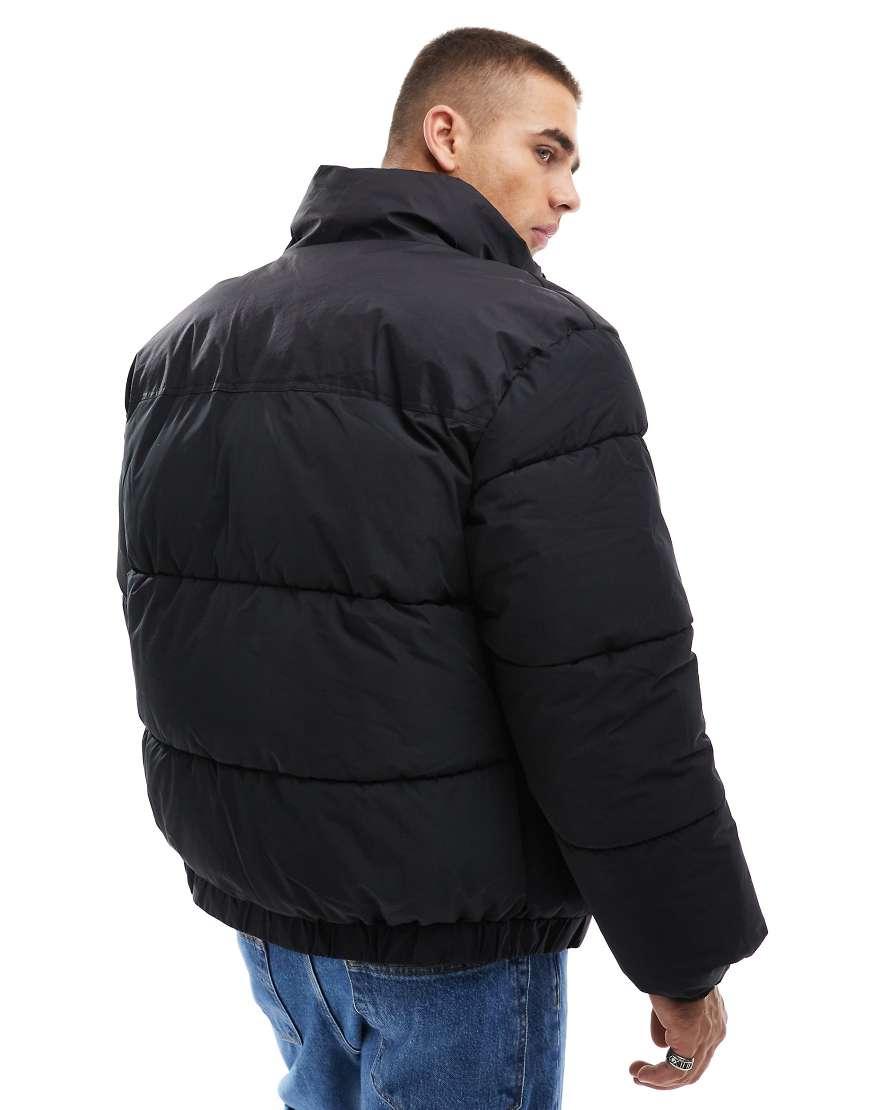 Puffer jacket with hood bershka 2025
