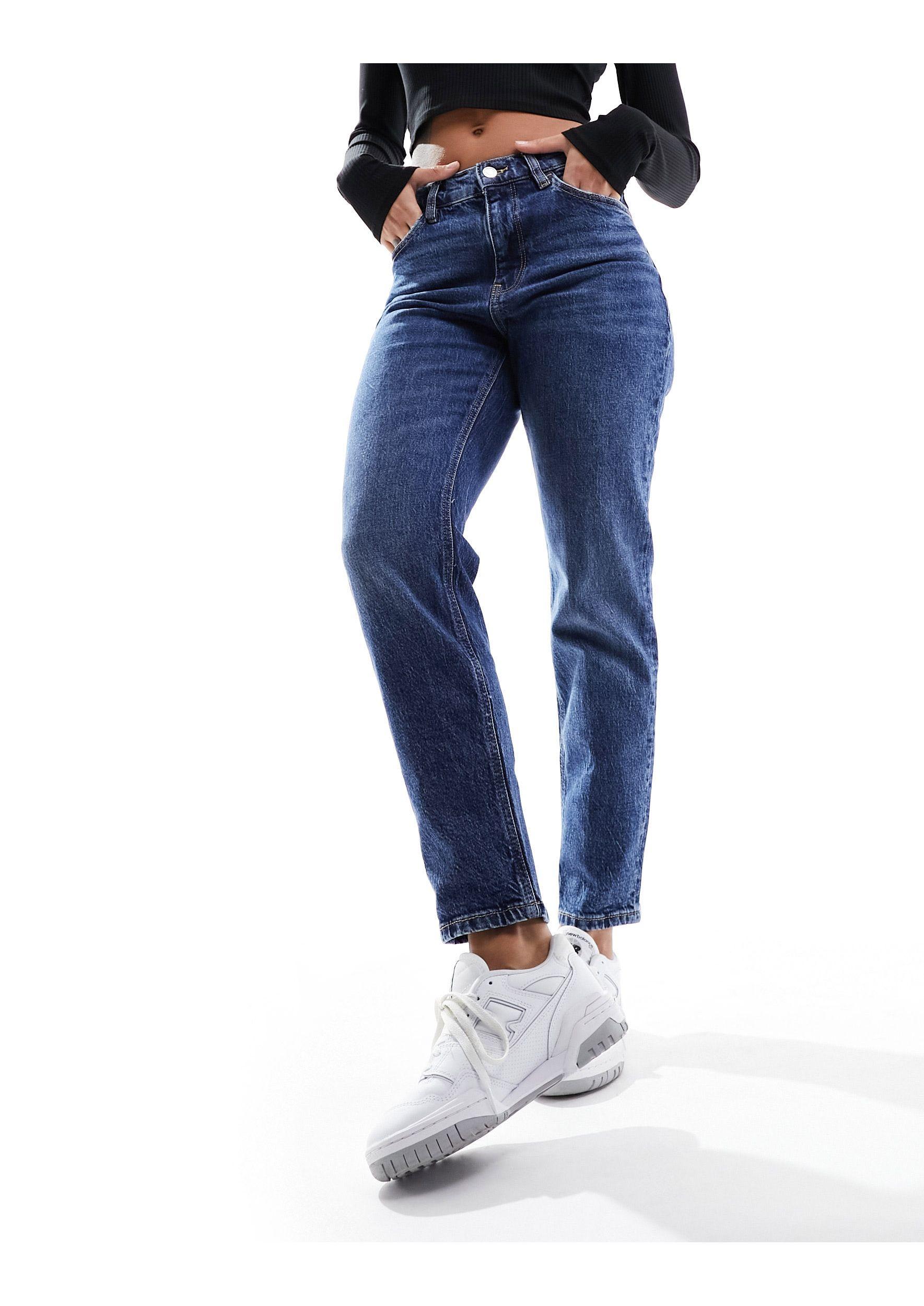 Jeans slim deals mom mango