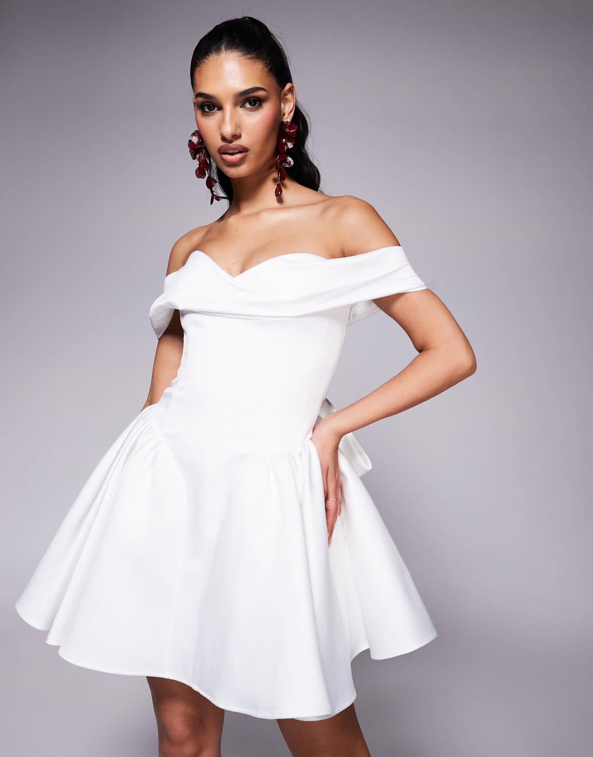 puff dress mini Nova Black Contoured Sweetheart Puff Sleeve Mini Dress