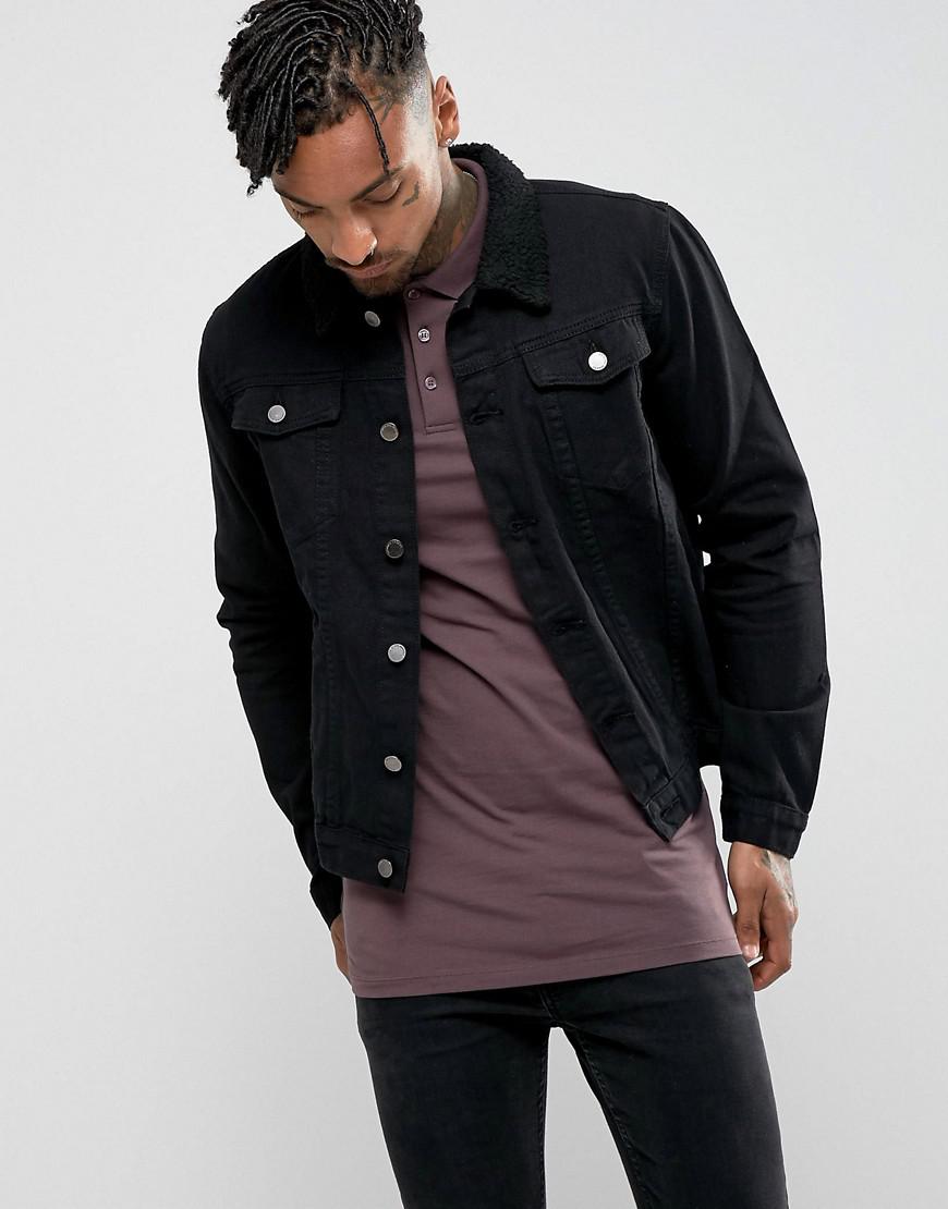 damage denim jacket mens