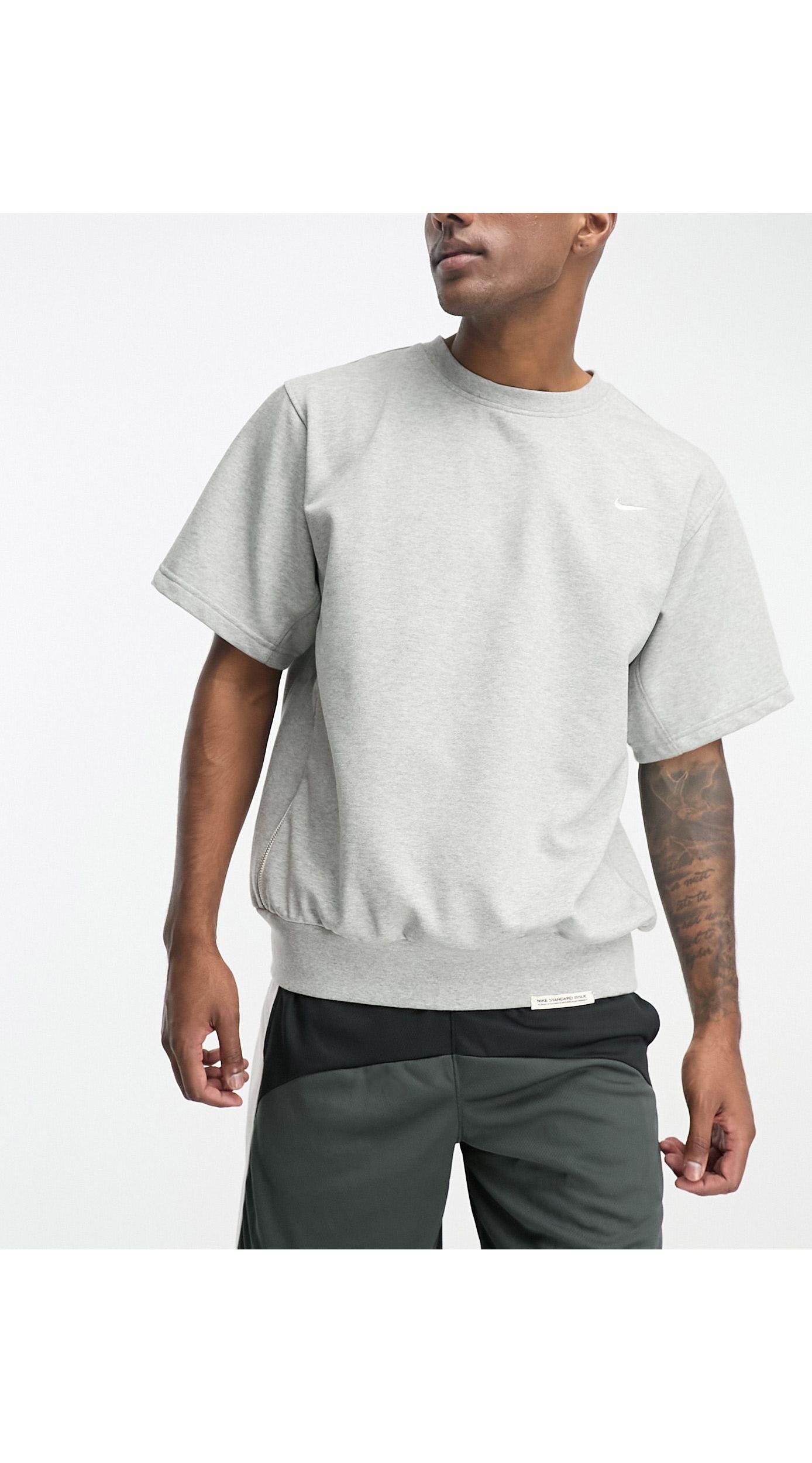 Nike Basketball Dri-fit Iss Sweat T-shirt in Gray for Men | Lyst