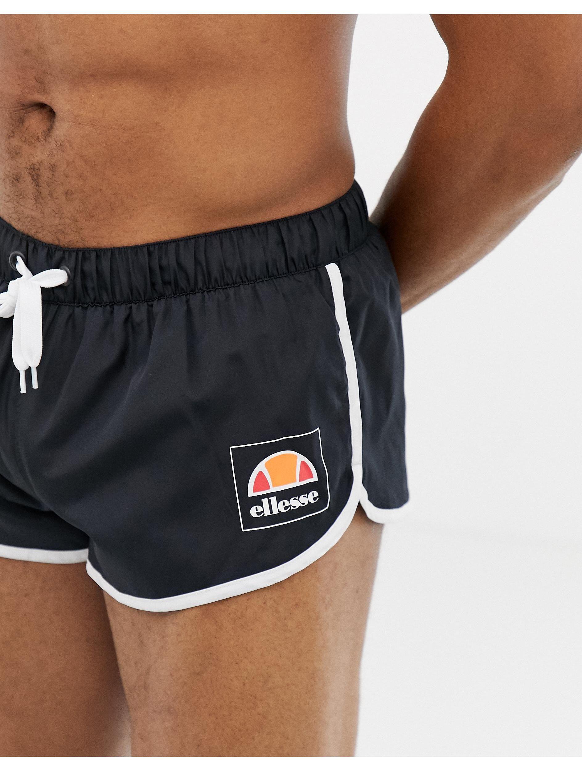 Ellesse Swim Shorts With Black Lyst in for | Logo Small Men