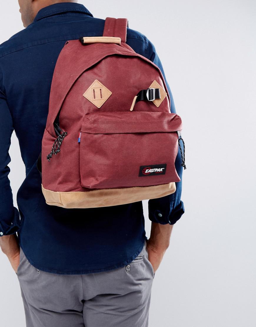 Lyst Eastpak Padded Pak'r Backpack In East Merlot in Orange for Men
