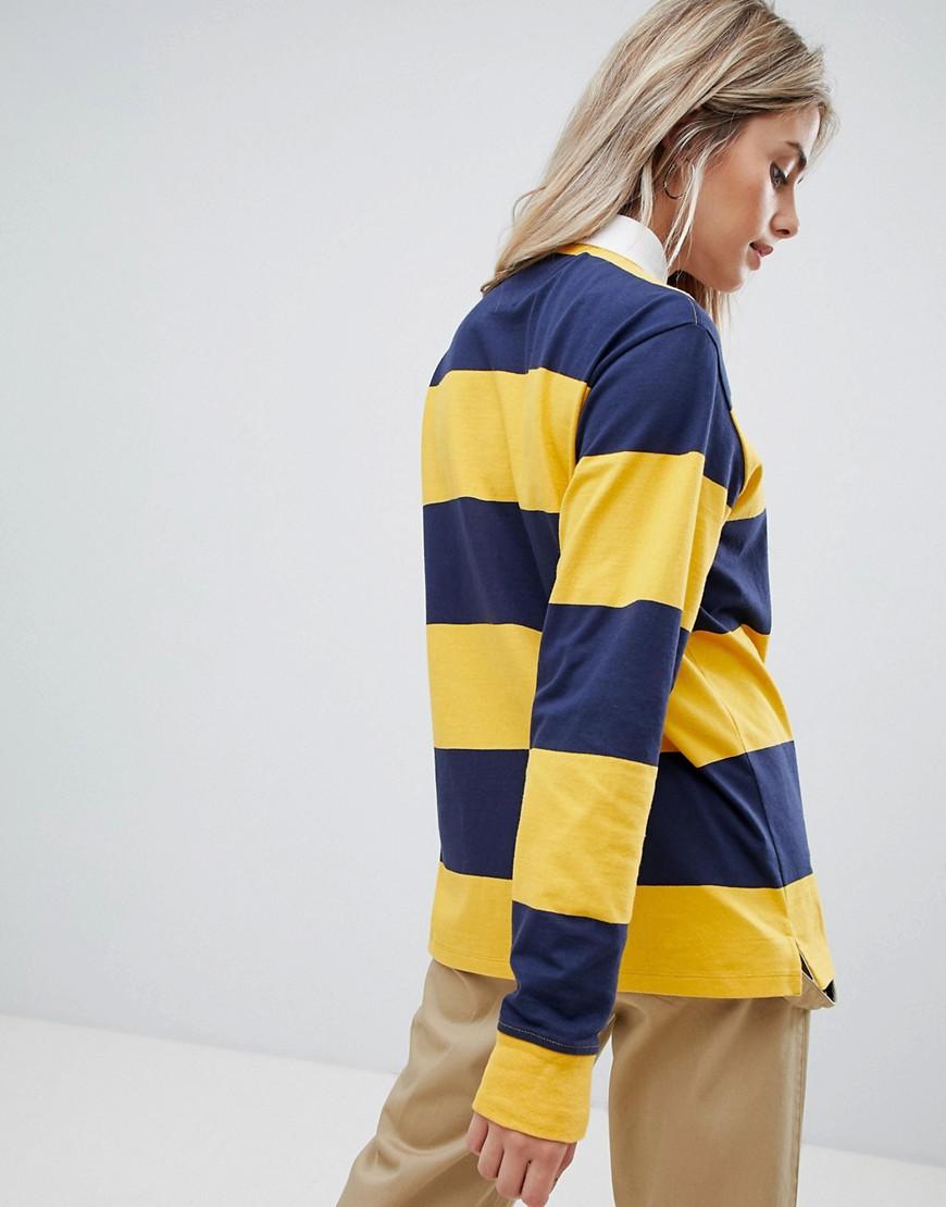 tommy jeans classic rugby shirt