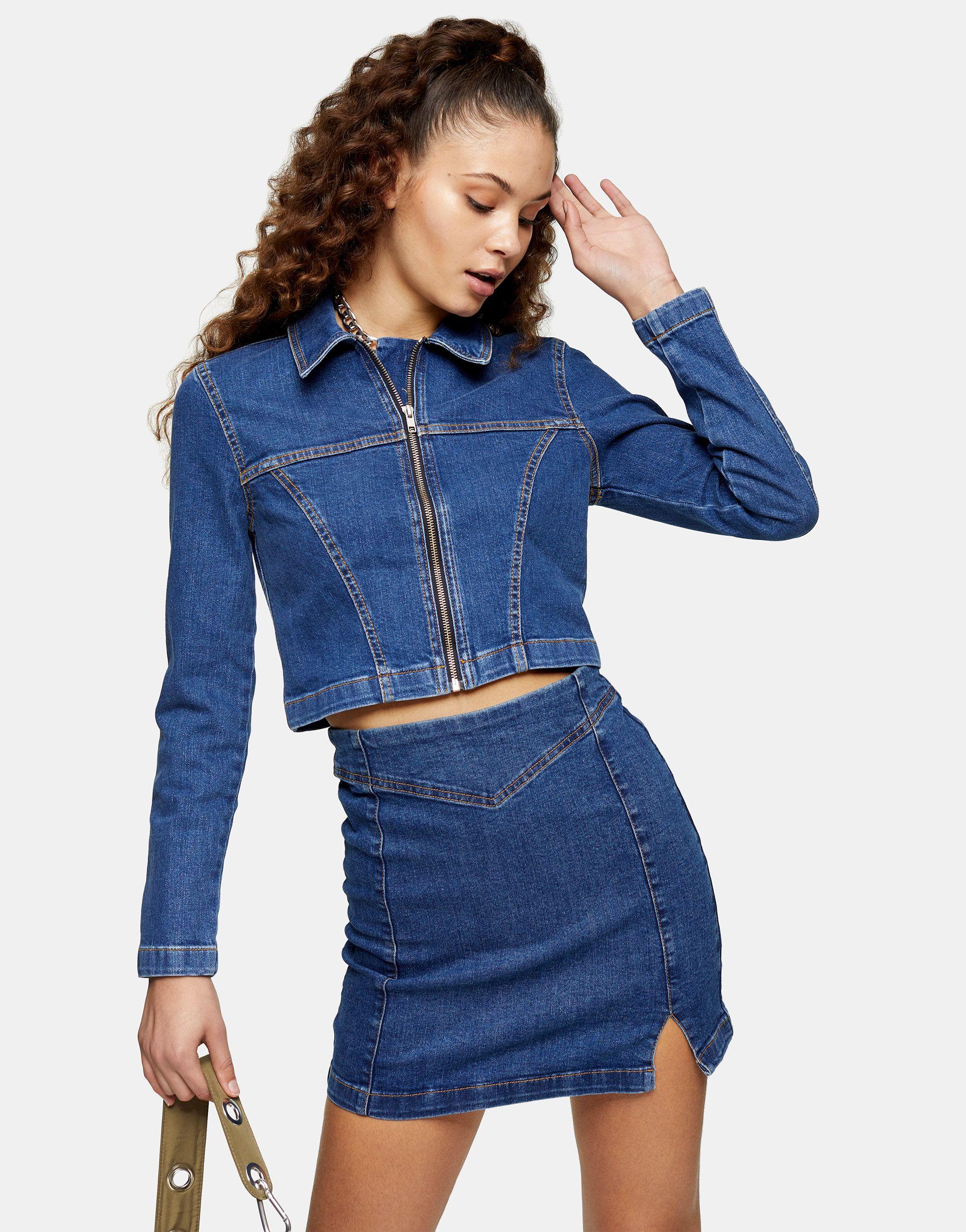 topshop denim jacket