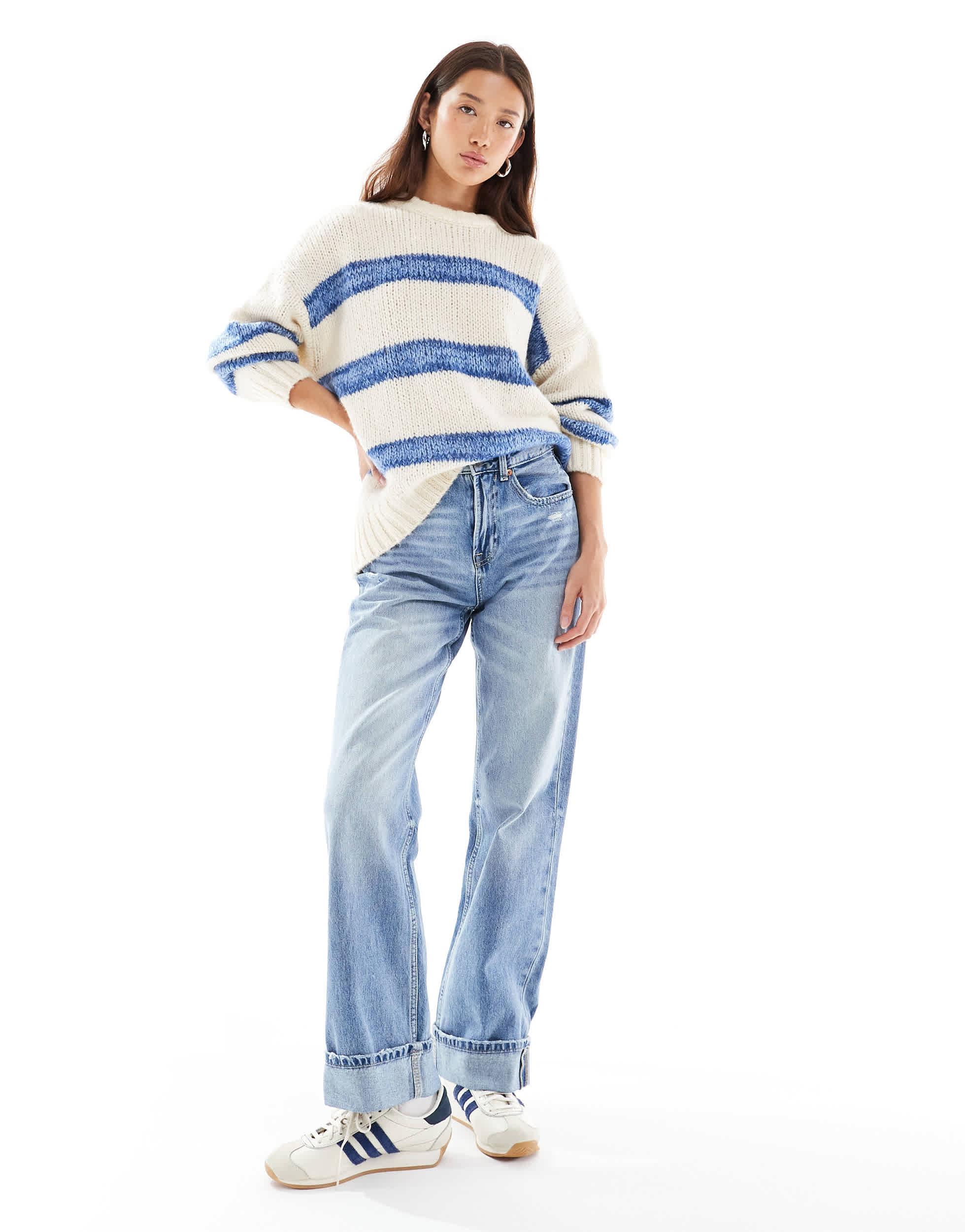 gestreifter pullover pullover asos damen