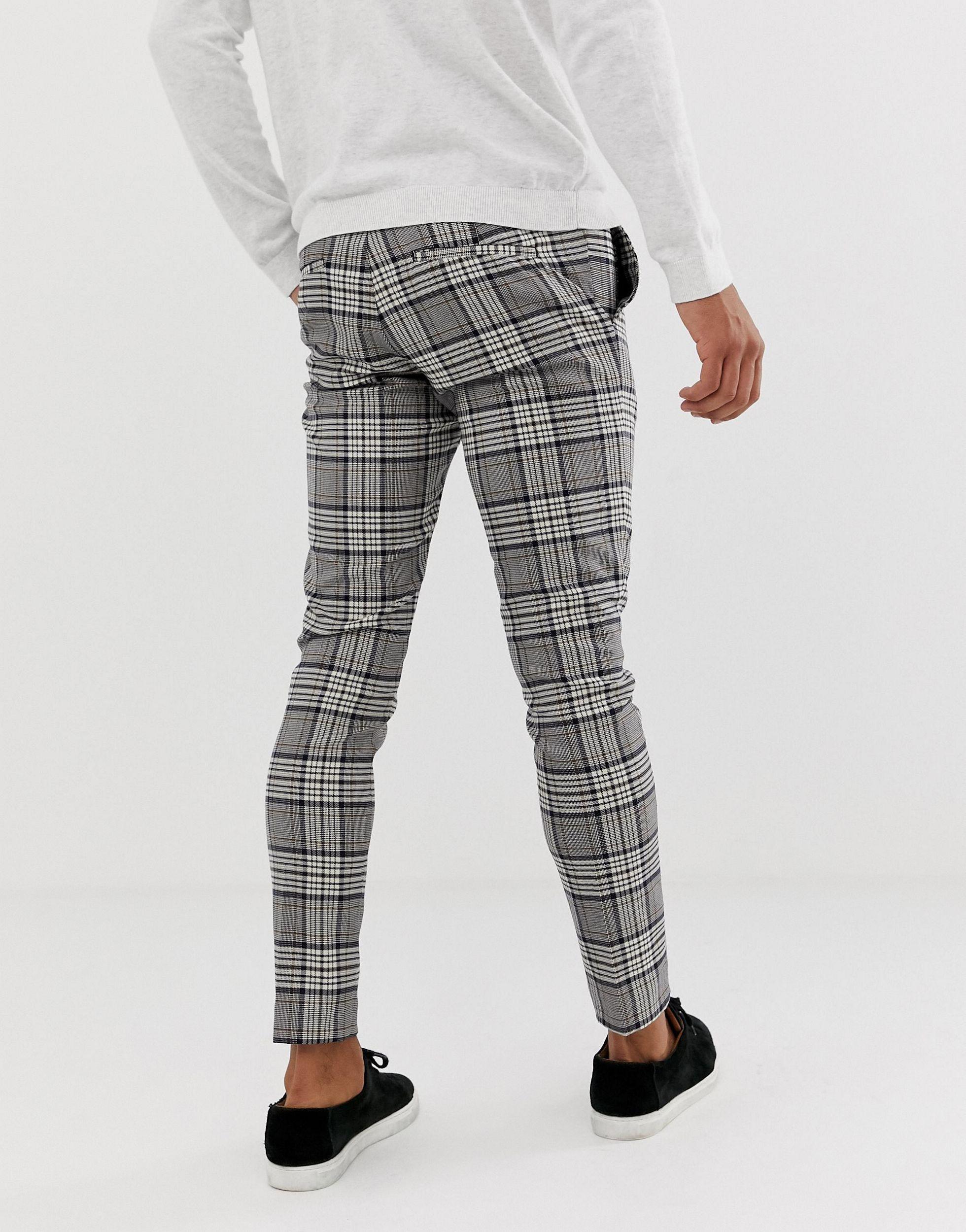 River Island Plaid Pants Online Sales 