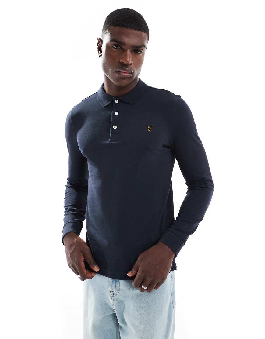Long sleeve farah polo hotsell