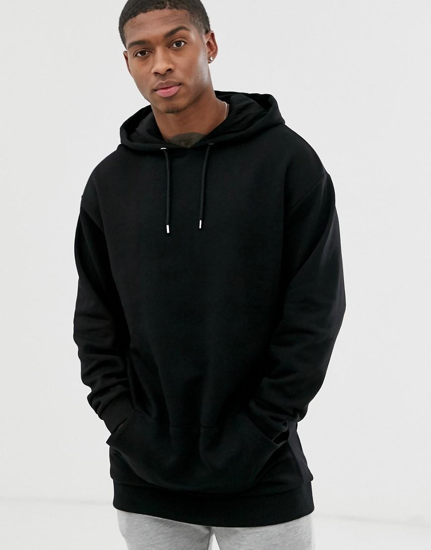 oversized black hoodie mens