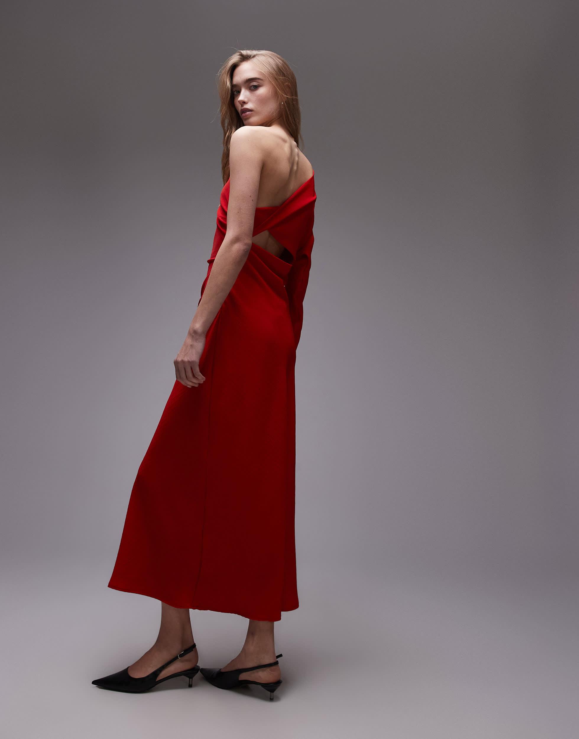 mango one shoulder cut out dress Mango One Shoulder Cut Out Dress