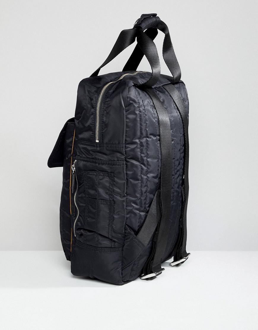 Dr. Martens Synthetic Large Nylon Backpack in Black | Lyst