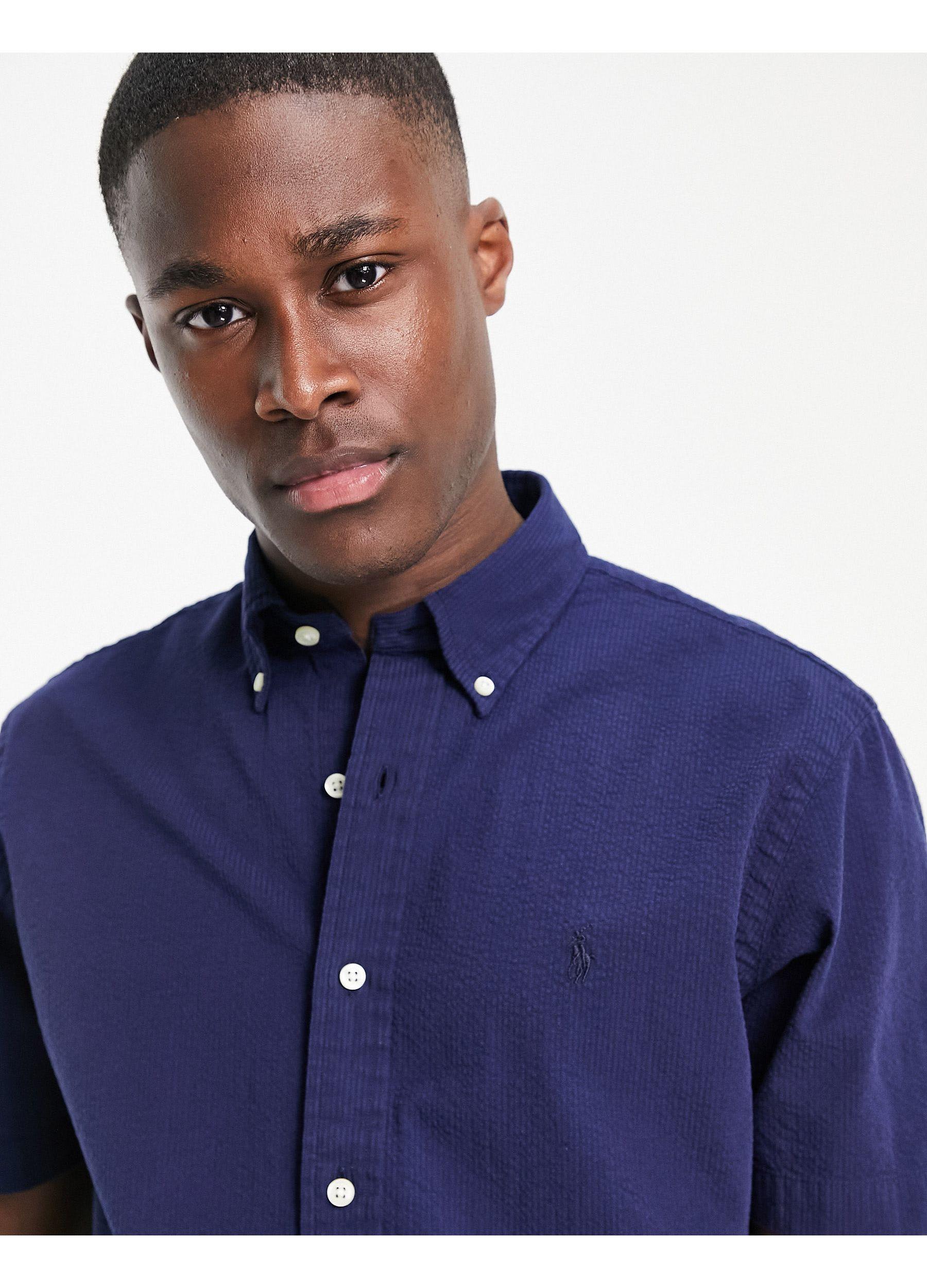 ralph lauren short sleeve button down shirts