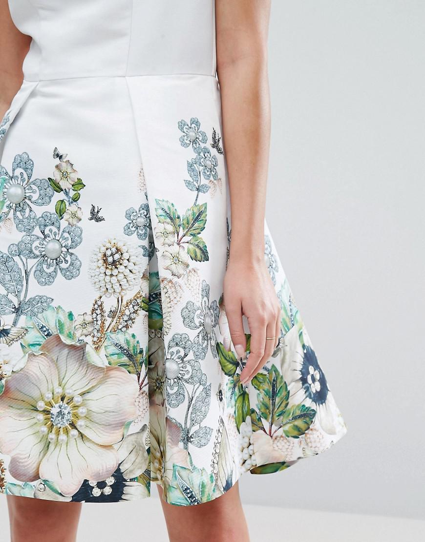 ted baker yvetta skater dress