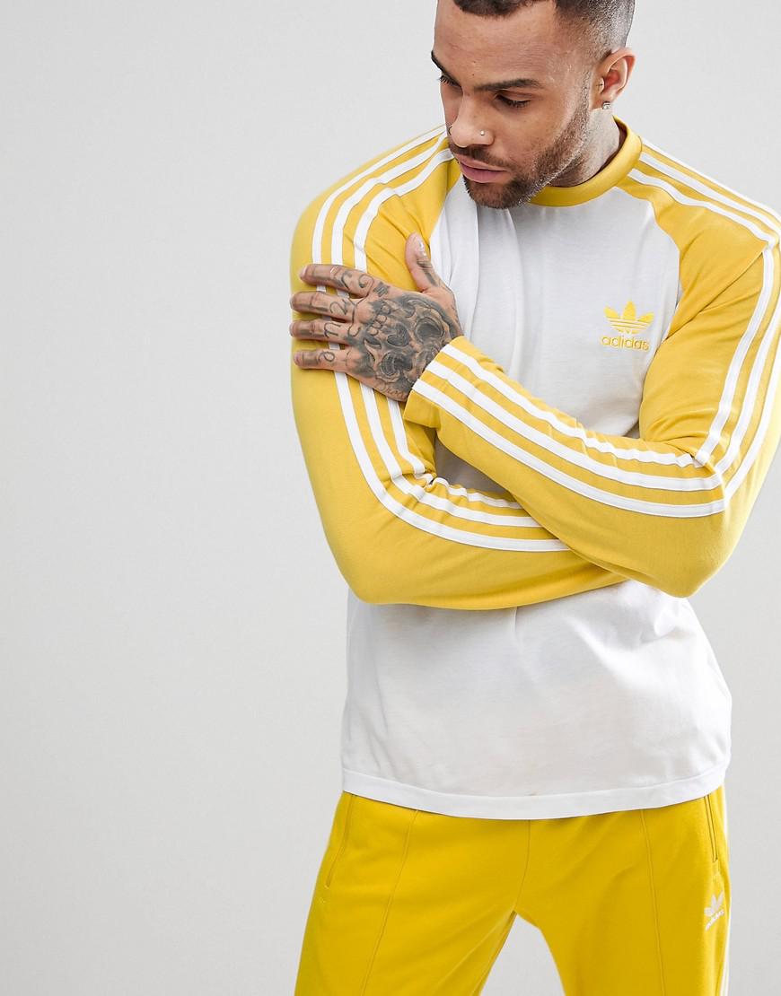 yellow adidas long sleeve