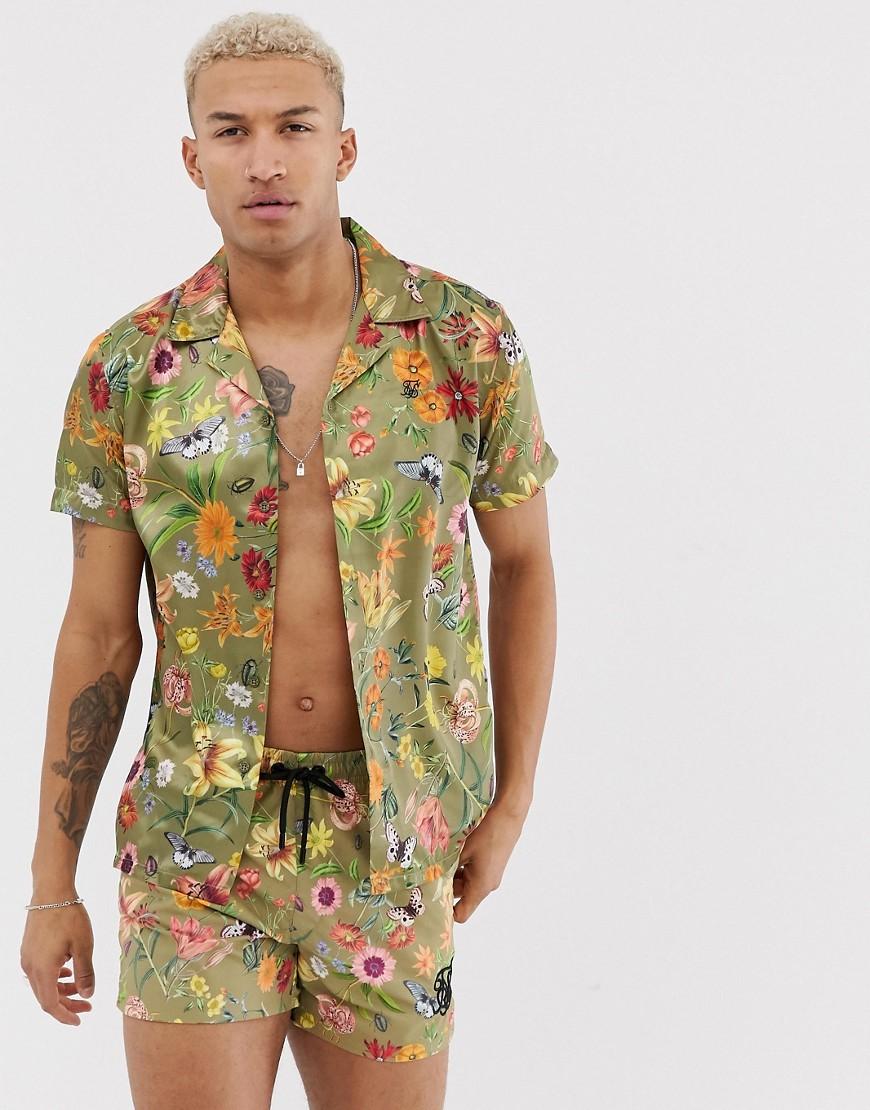 SIKSILK Silk Co-ord Short Sleeve Shirt 