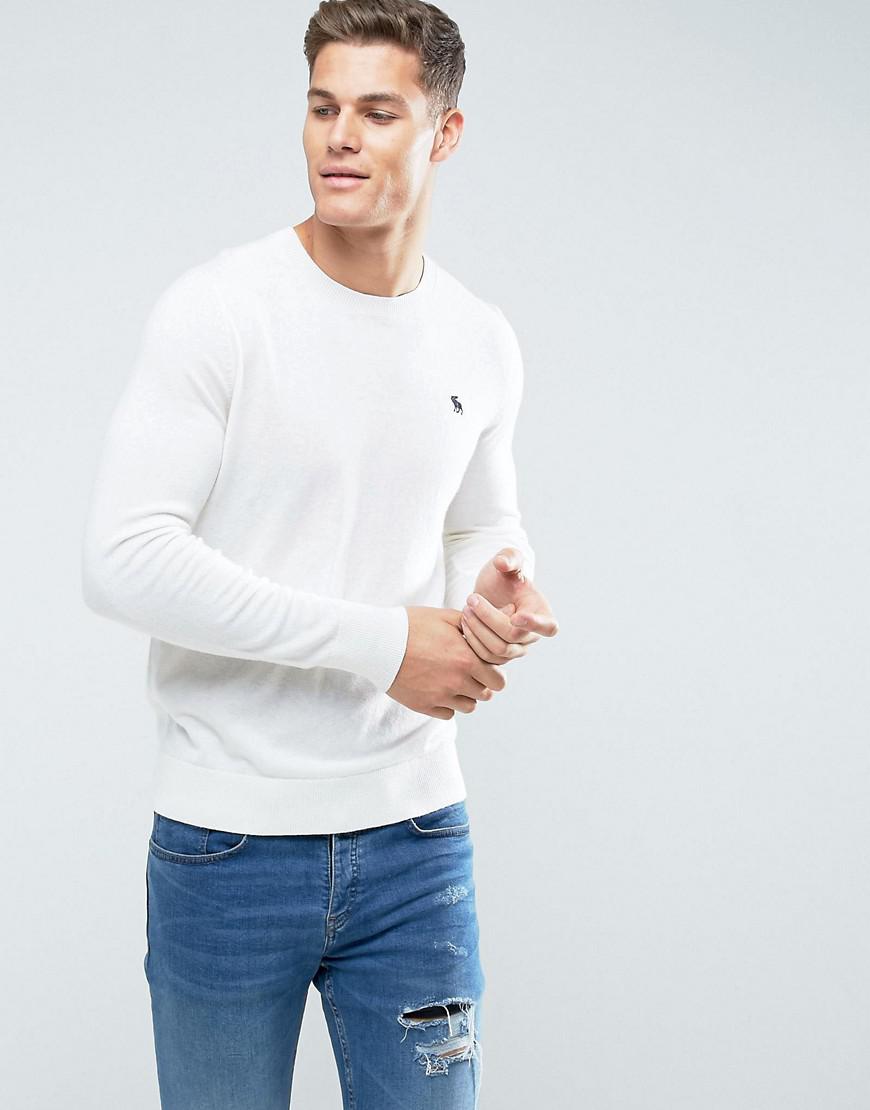 abercrombie crew neck sweater