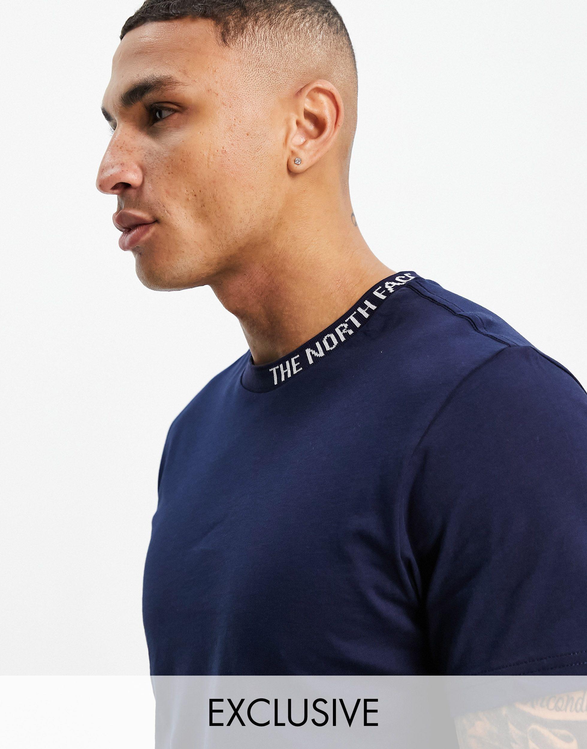 Brandewijn systeem canvas The North Face Zumu T-shirt in Blue for Men | Lyst