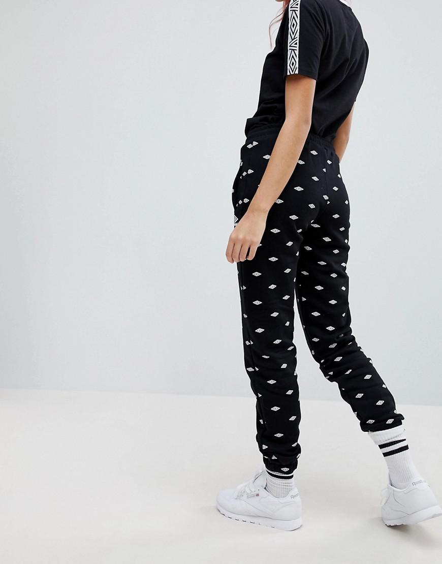 umbro all over print joggers