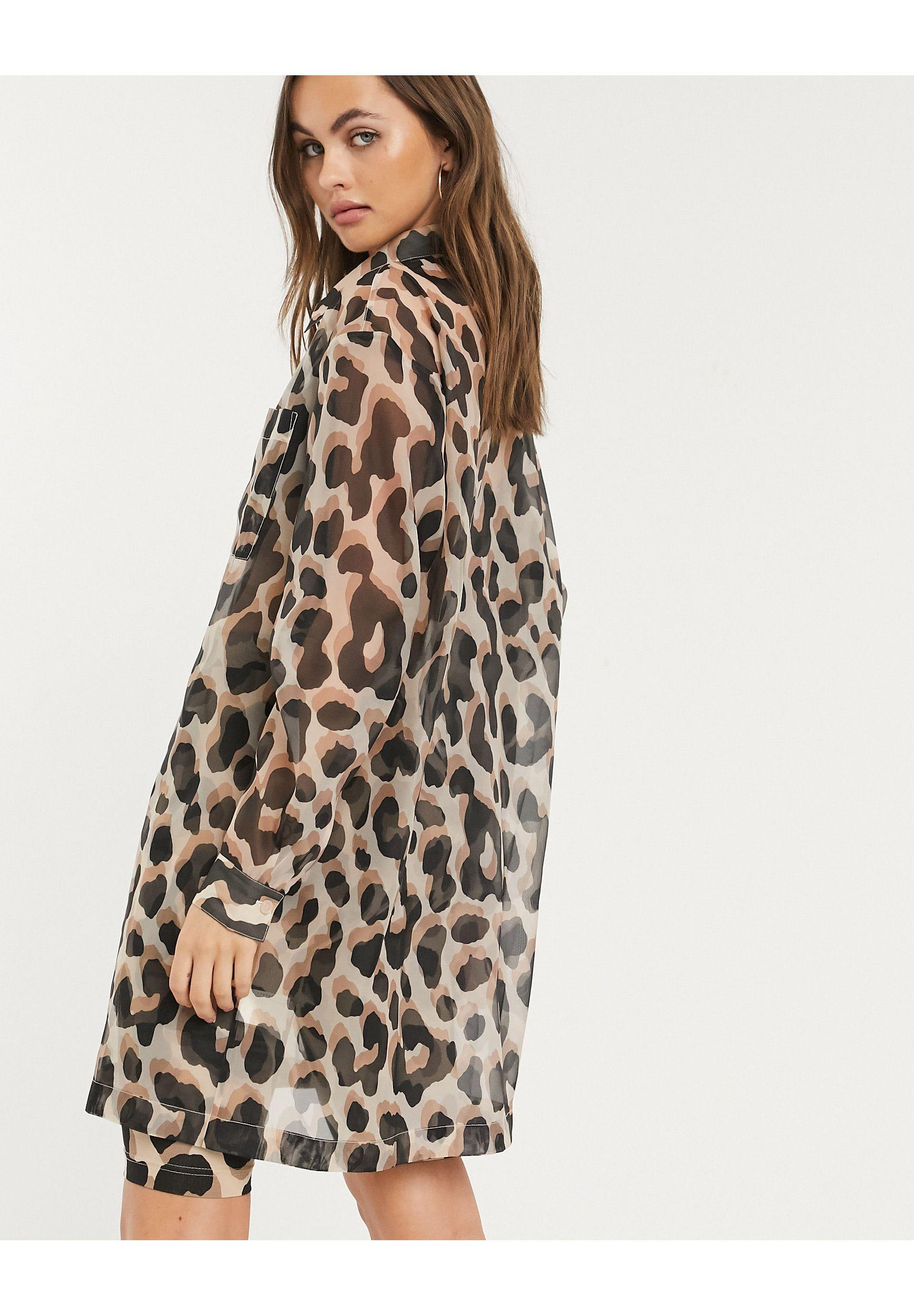 monki leopard dress