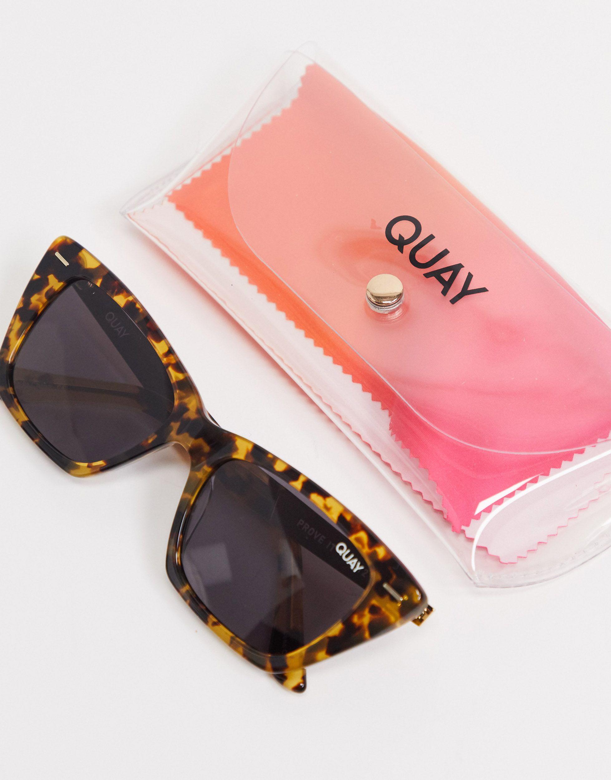Quay cheetah best sale sunglasses