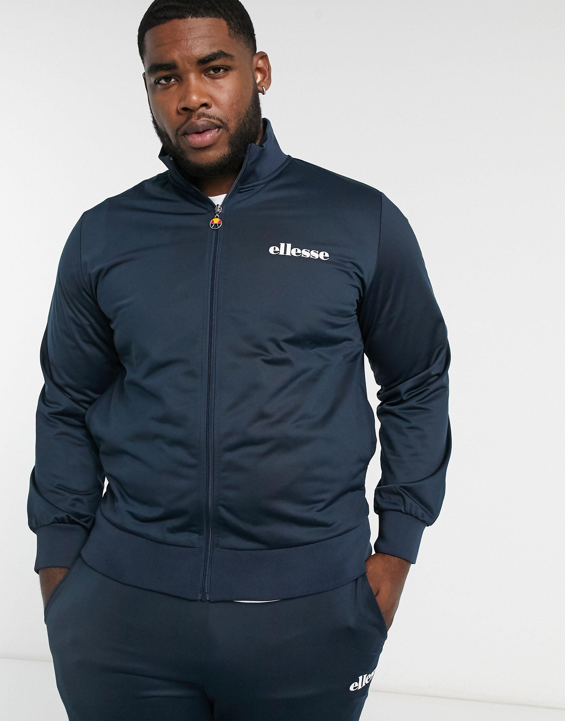 blue ellesse tracksuit