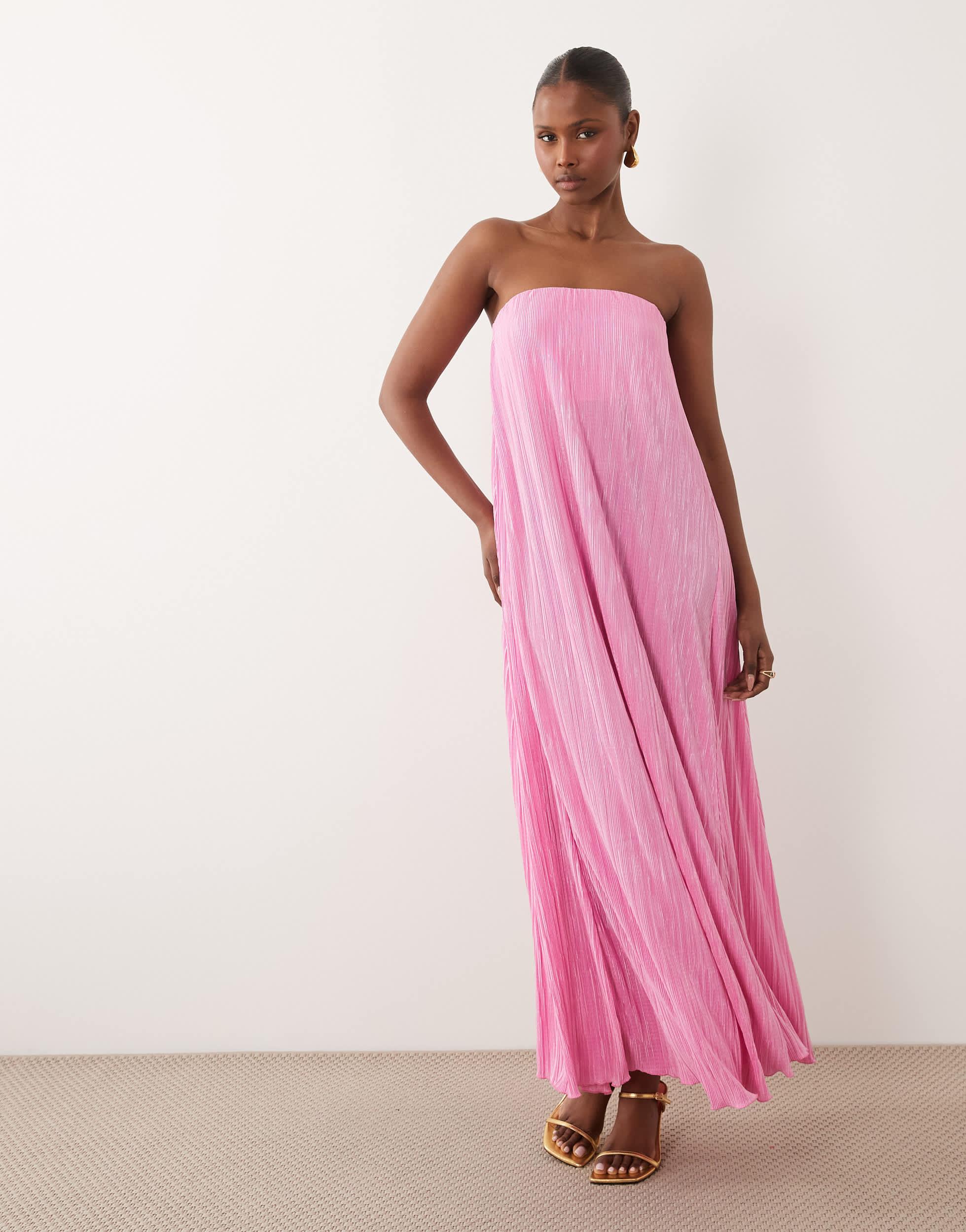 asos pink dress midi US Size 10 Polka Dot Crafted from a blend of polyester and elastane ASOS | Dresses | Asos
