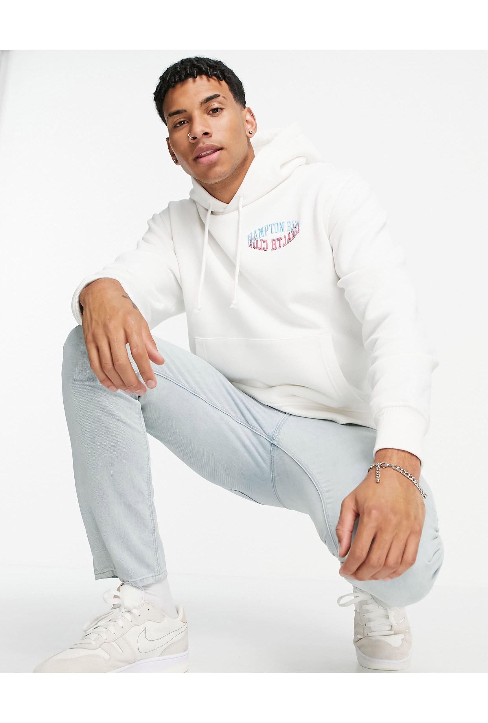 topman white hoodie