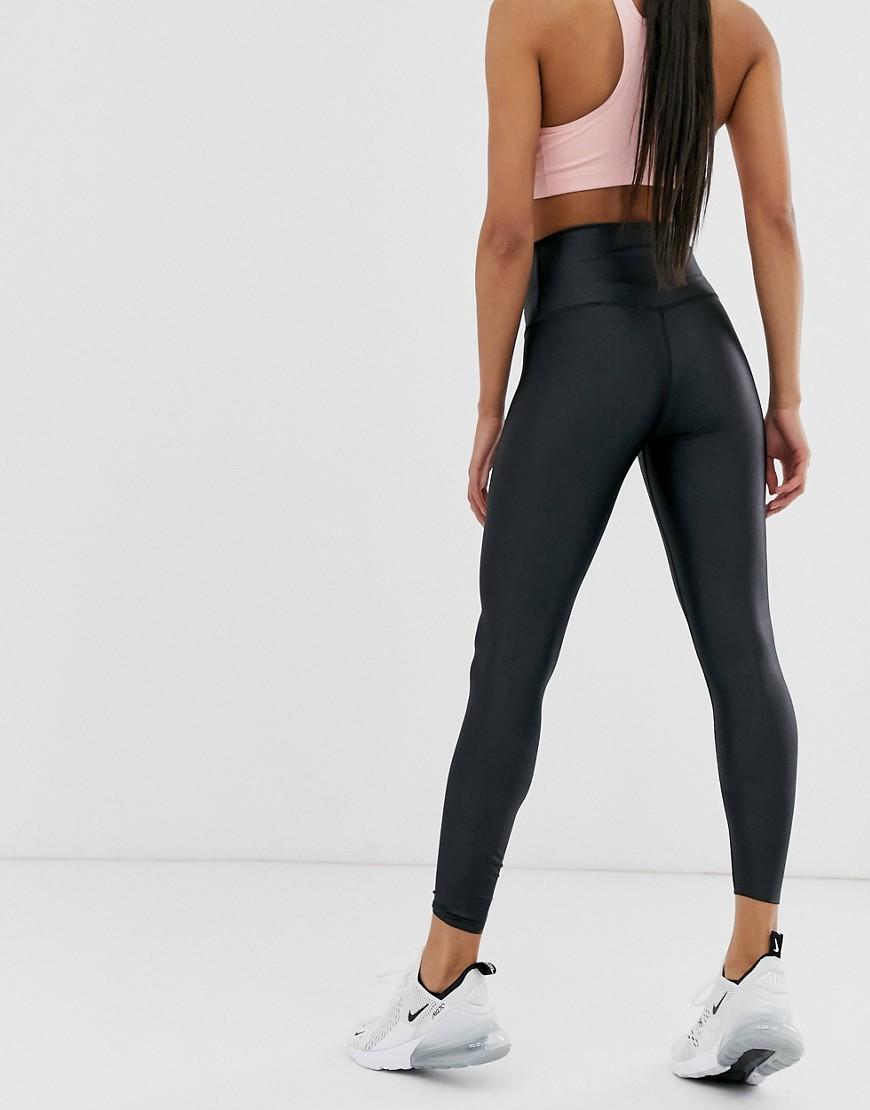 Nike Lace Up Power leggings in Black /White (Black) - Lyst