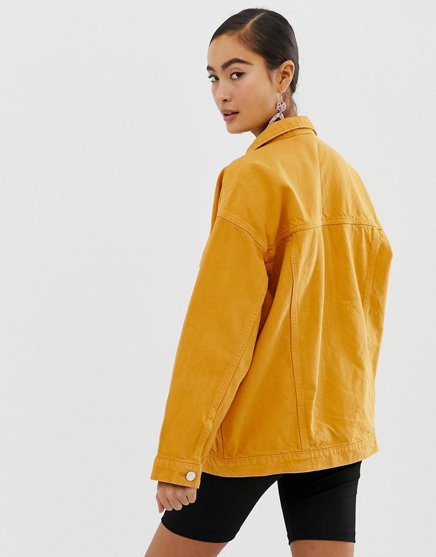 monki oversized denim jacket