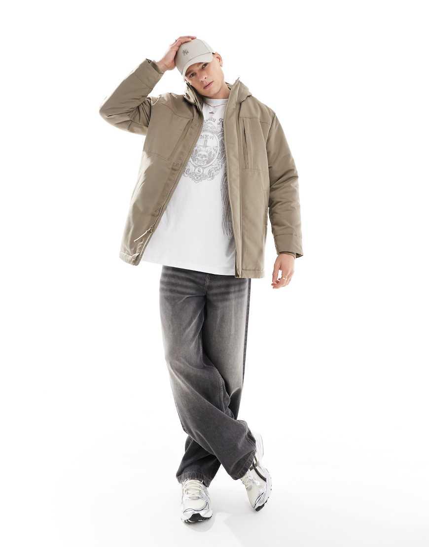 Cazadora Acolchada Hollister Hombre Chaquetas Chaqueta Acolchada