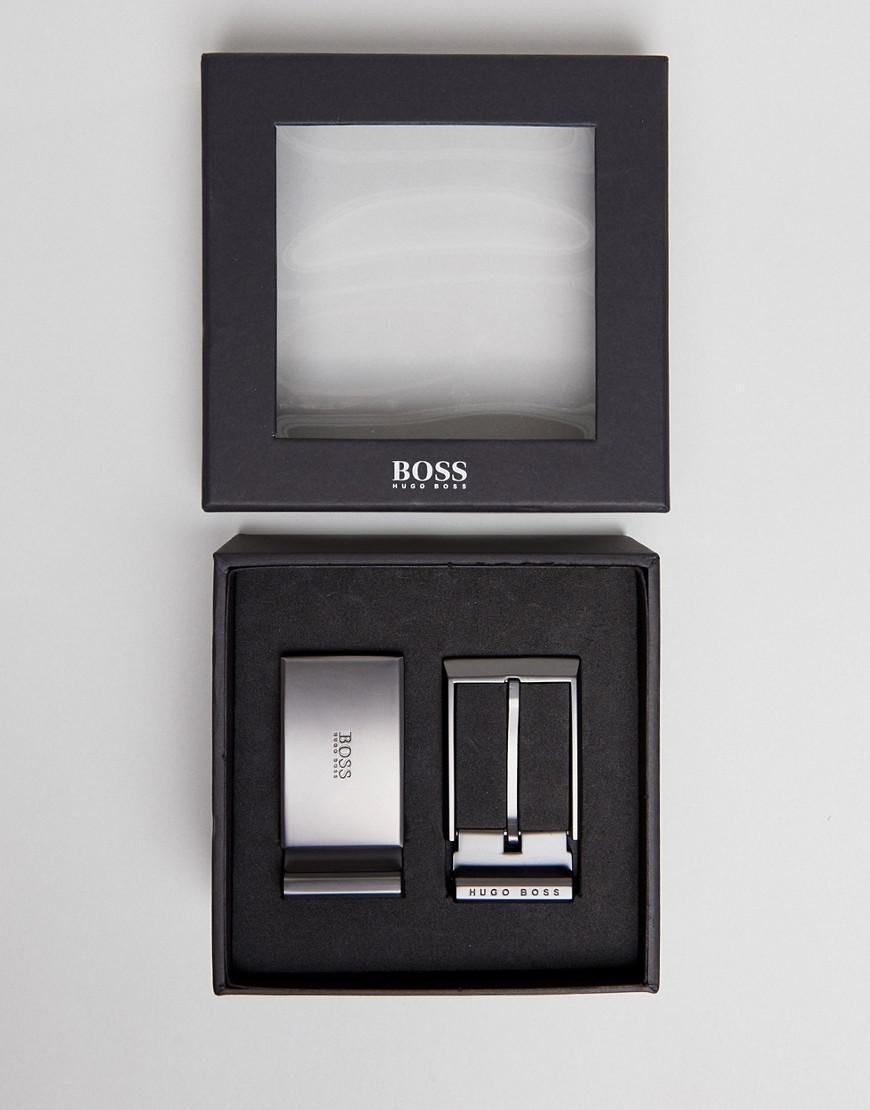 Hugo boss shop belt gift set