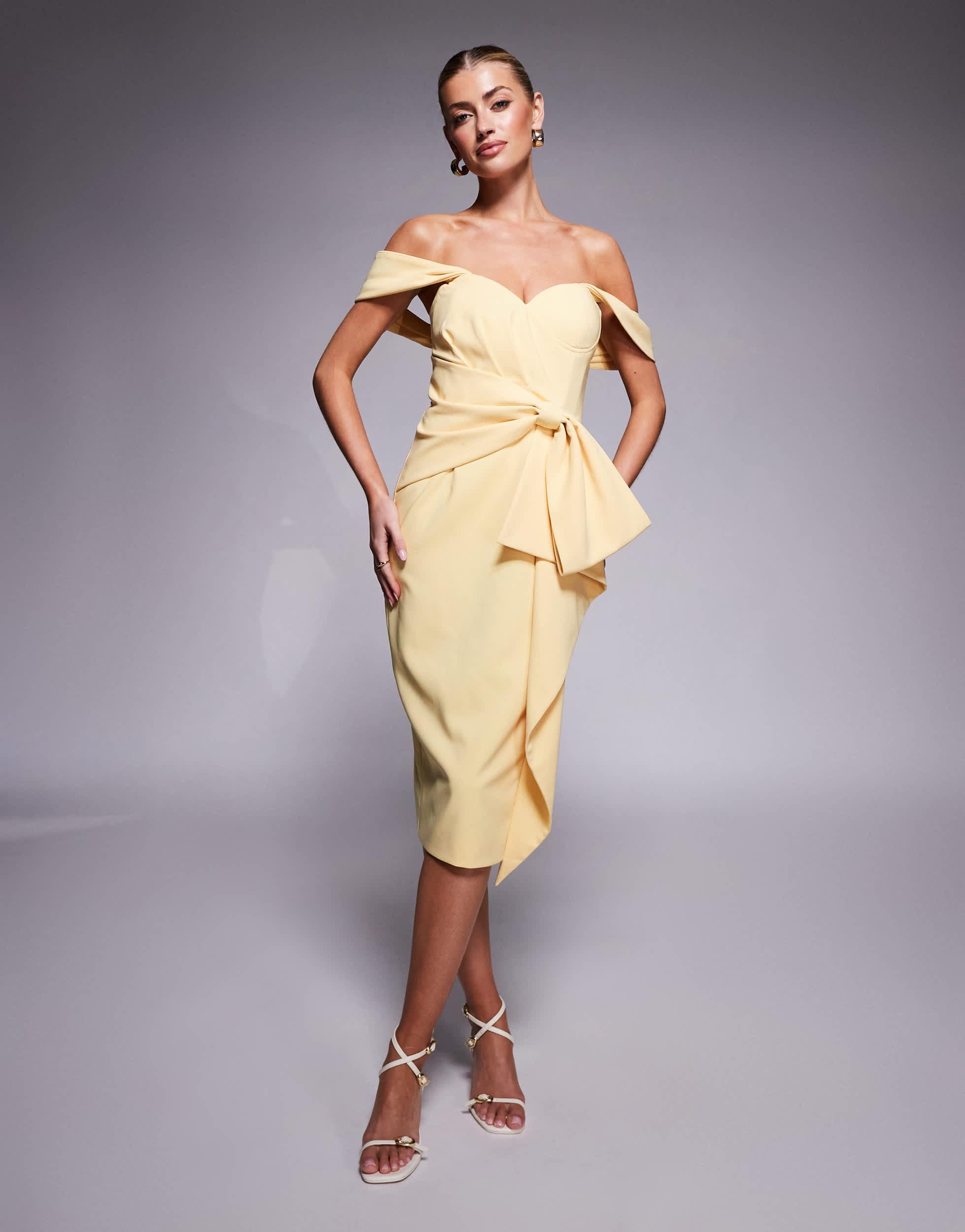 lavish alice asymmetric dress SHAILENE Bonded Satin Asymmetric Maxi Dress In Mink