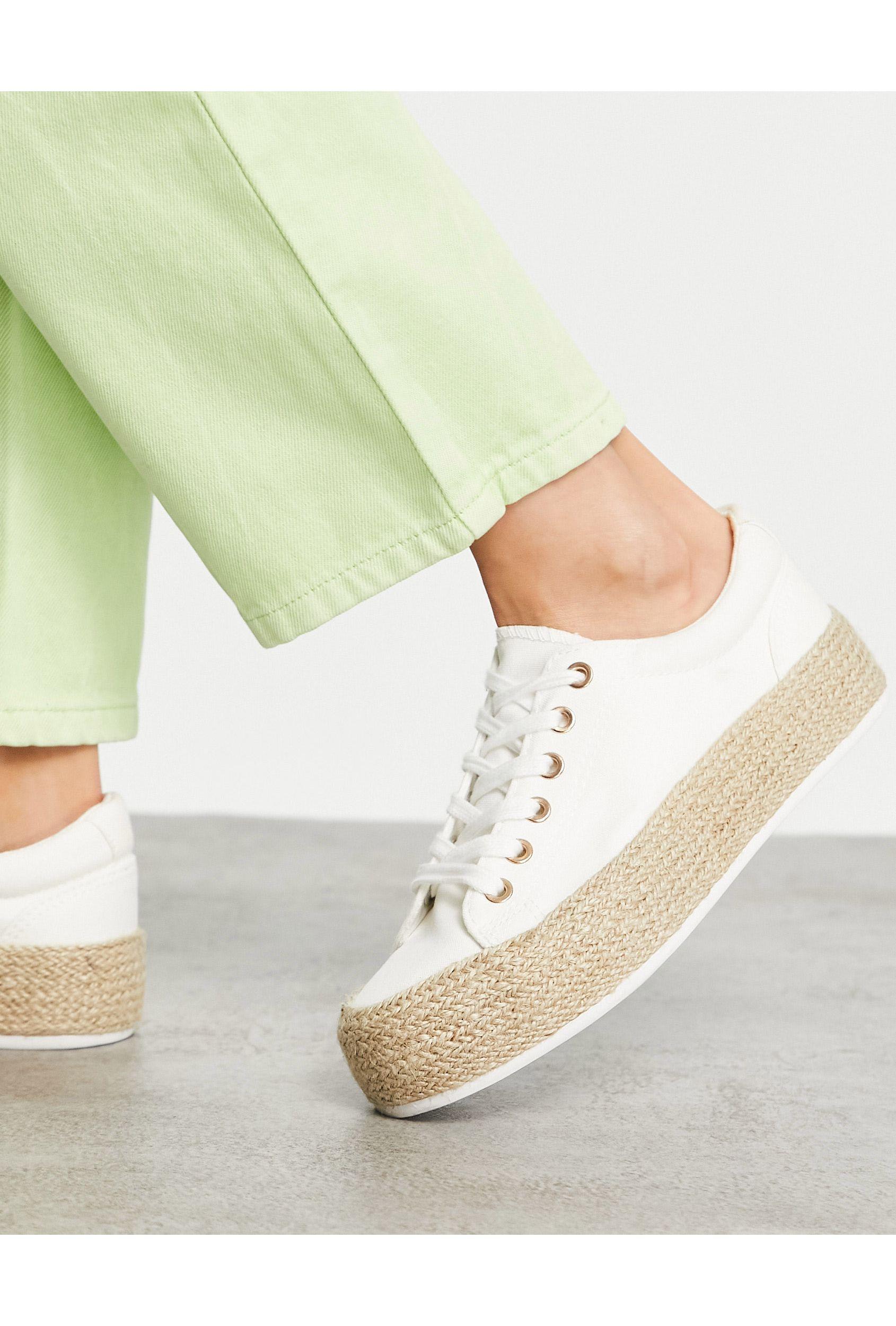 Glamorous Espadrille Trainers | Lyst